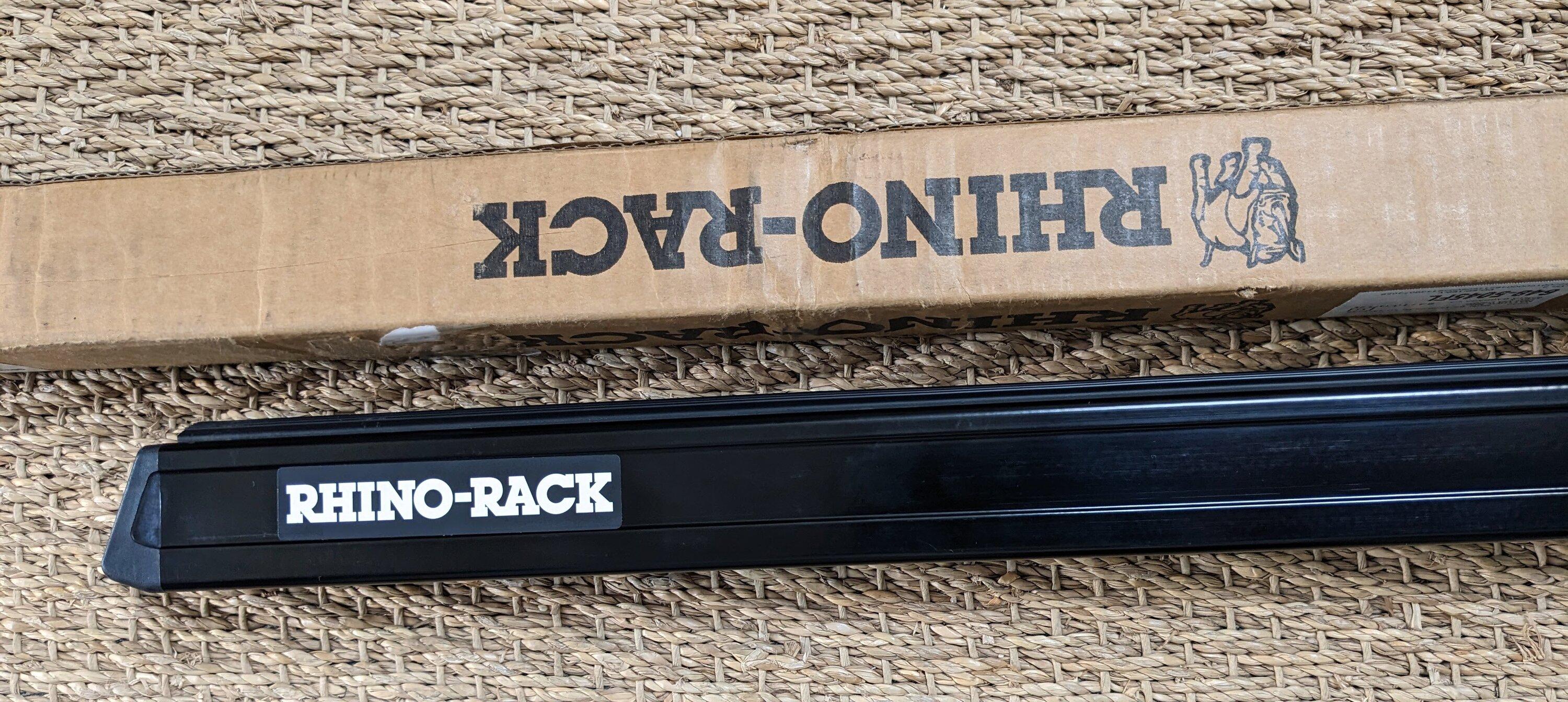Ford Maverick Elevate TS compatible bed rack - Rhino Rack quick mount 59" HD bars Crossbar setup (2)