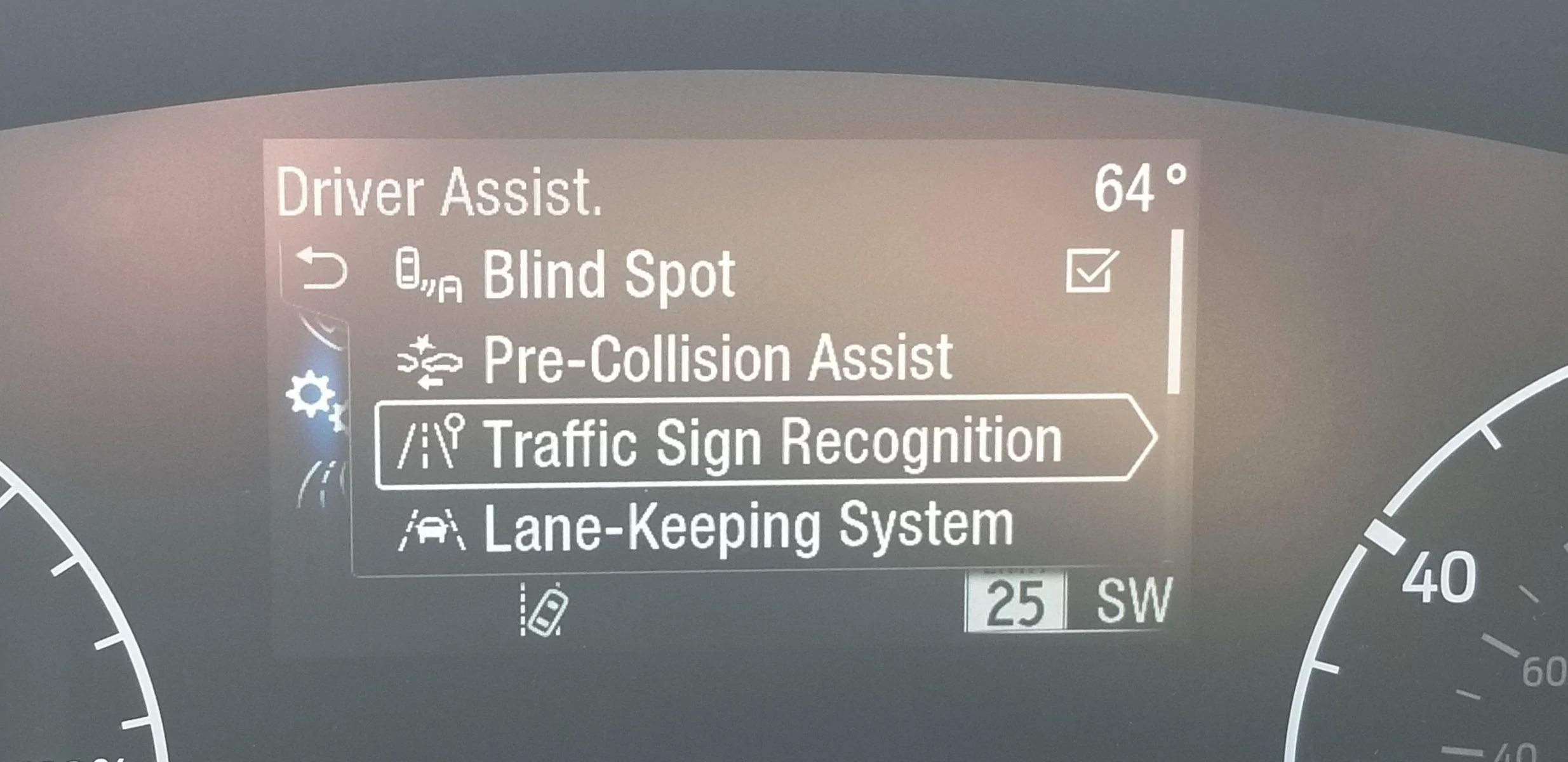 Ford Maverick Traffic Sign Recognition (TSR) FORScan mod (confirmed working) TSR in Driver Assist Menu
