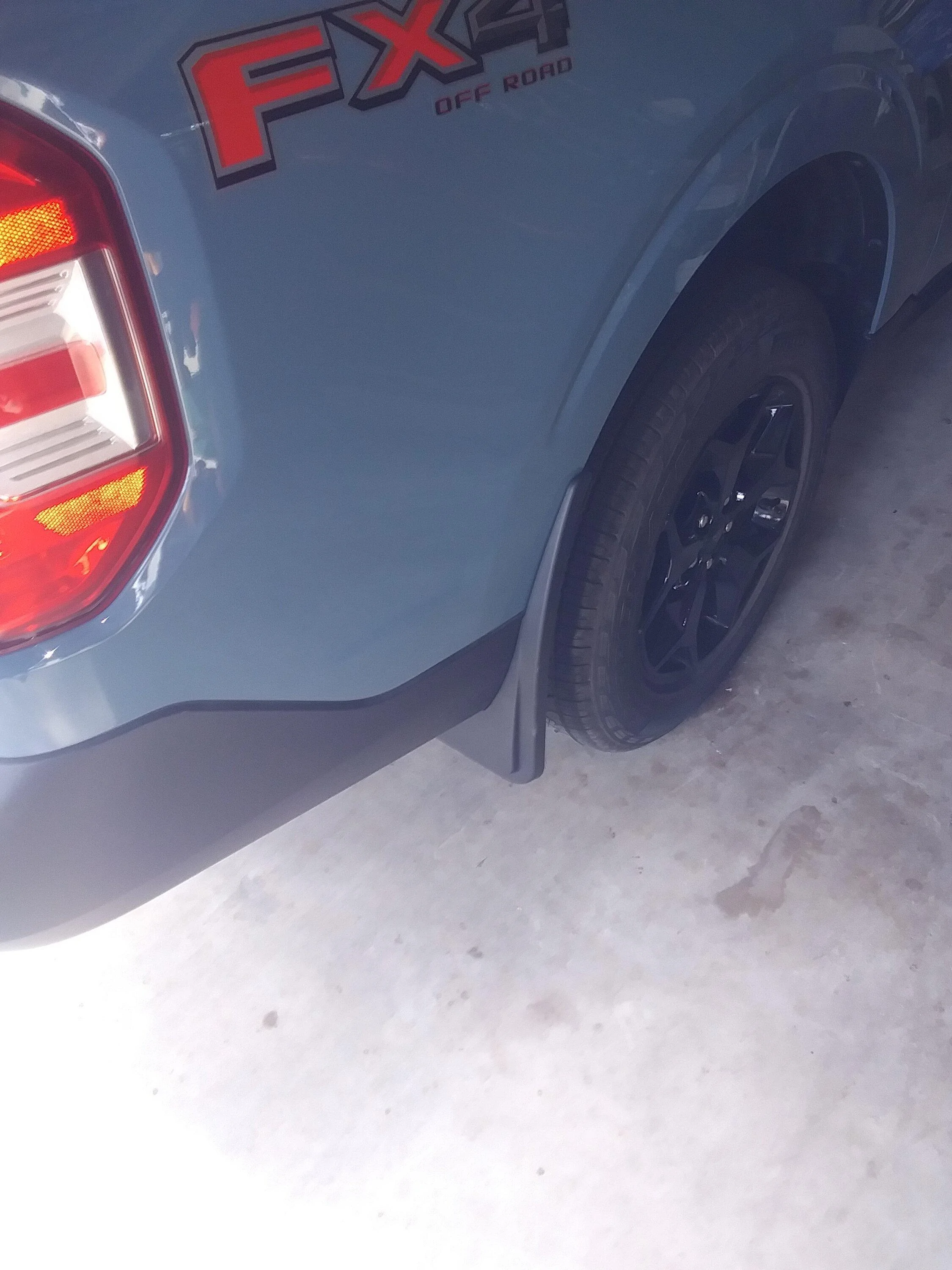 Ford Maverick Mud flaps / splash guards 20230222_125240