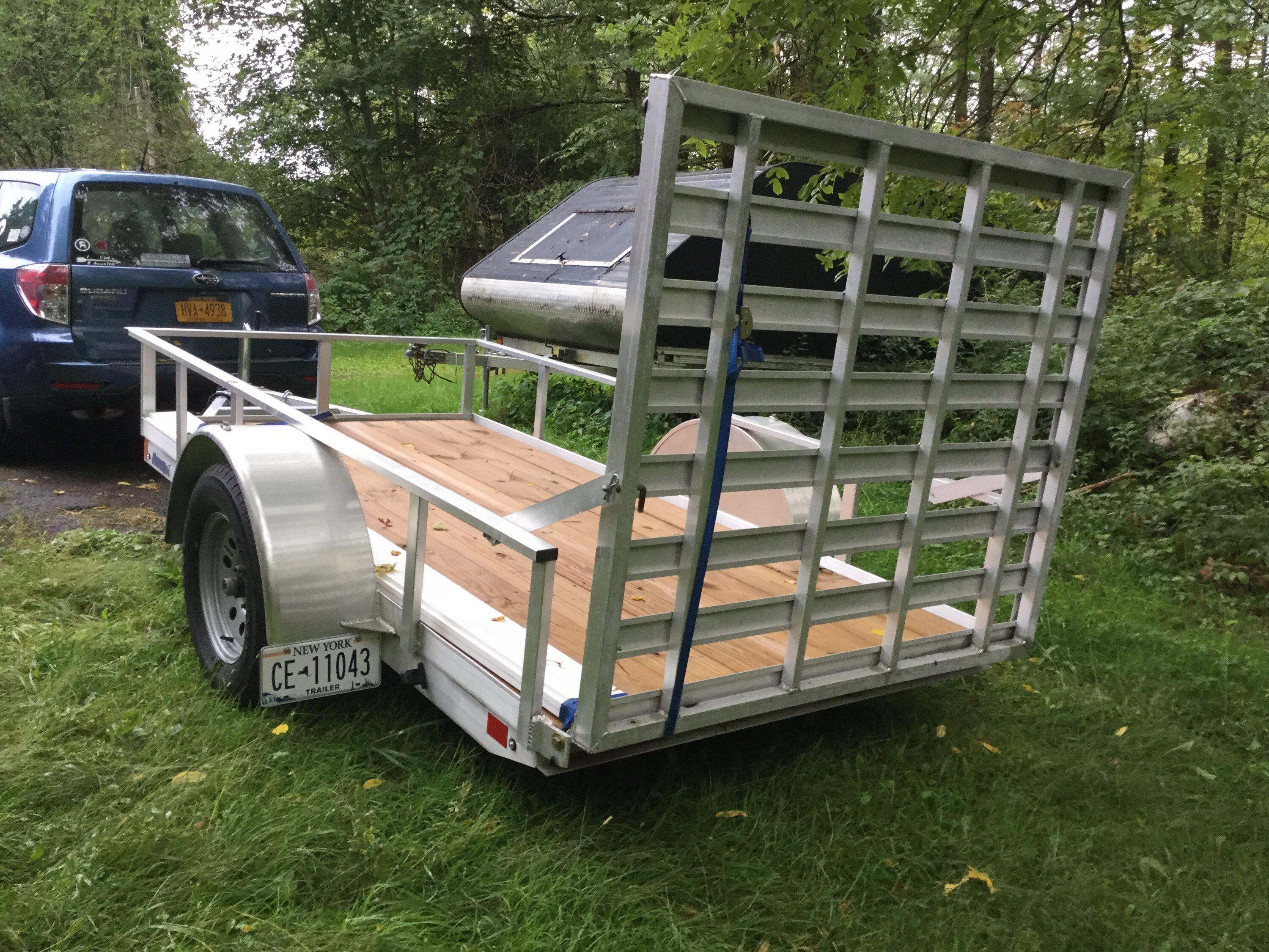 Ford Maverick What's your Maverick towing?❓Show & Tell Mission utlity trailer.JPG
