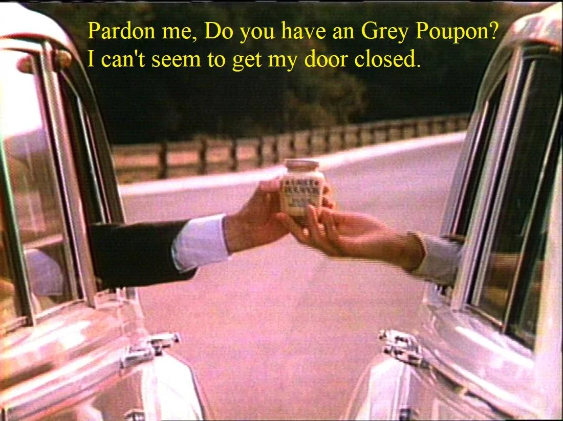 Ford Maverick Interior door handles awkward to grab Grey Poupon