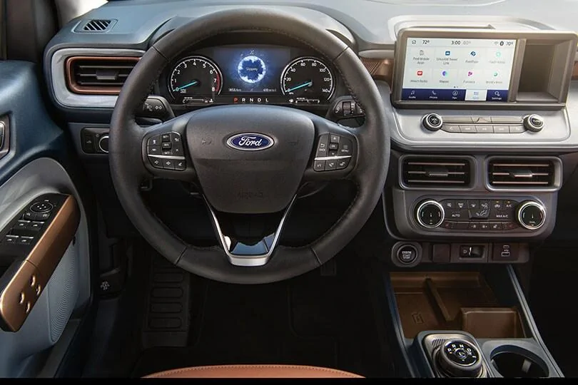 Ford Maverick Tremor Maverick XLT - does it have standard or 6.5 screen in the cluster? DR--F_4WD_Advanced-4WD_810x540