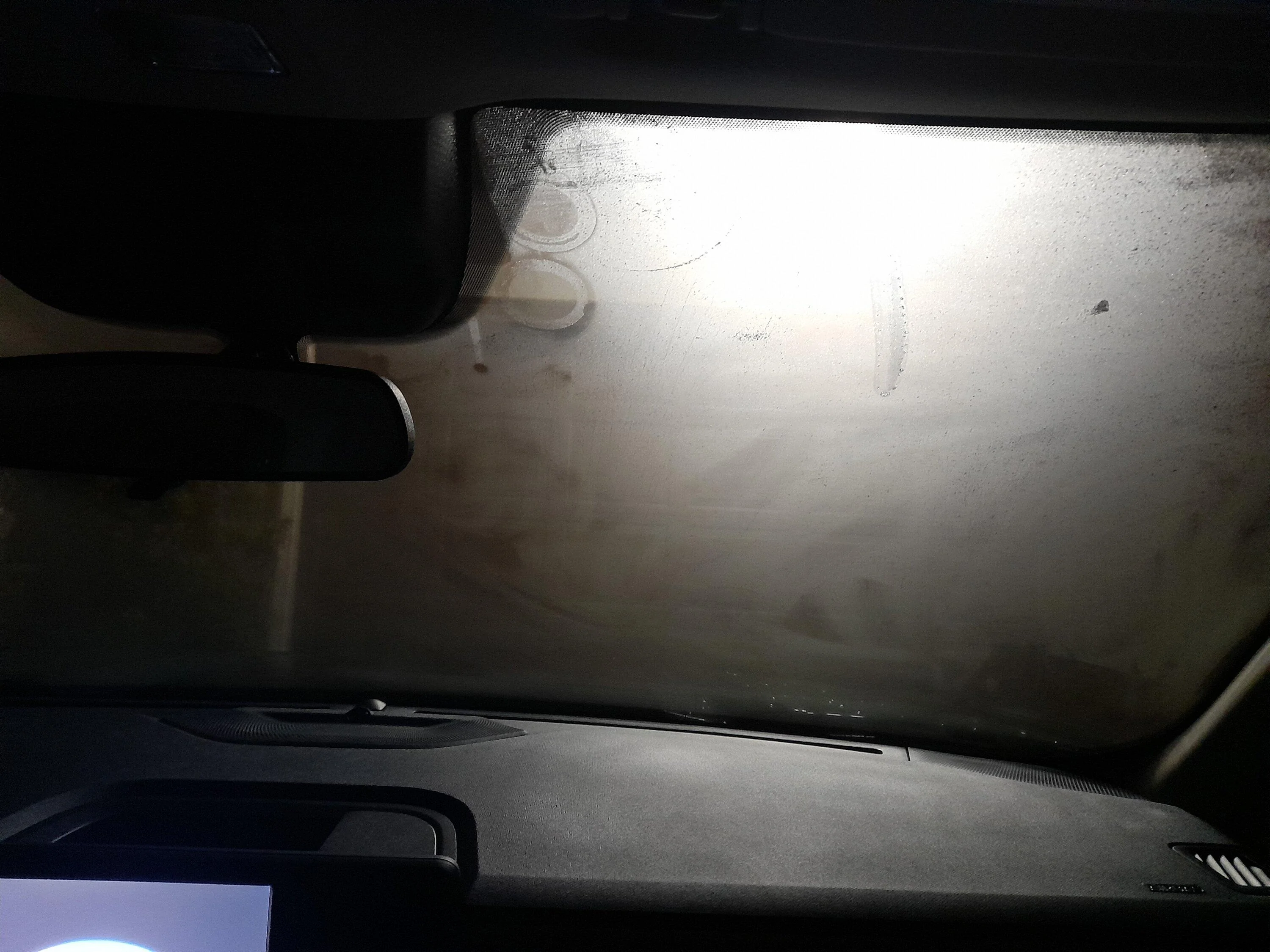 Ford Maverick Sunroof leaks foggy inside condensation 20230110_183211