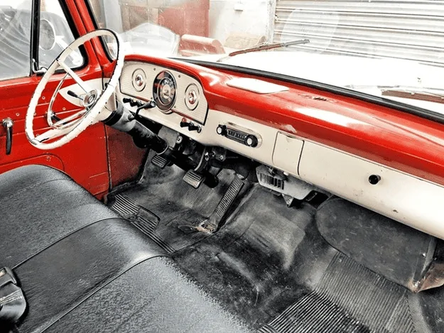 Ford Maverick Dash radio buttons trim cover installed 1677452651255