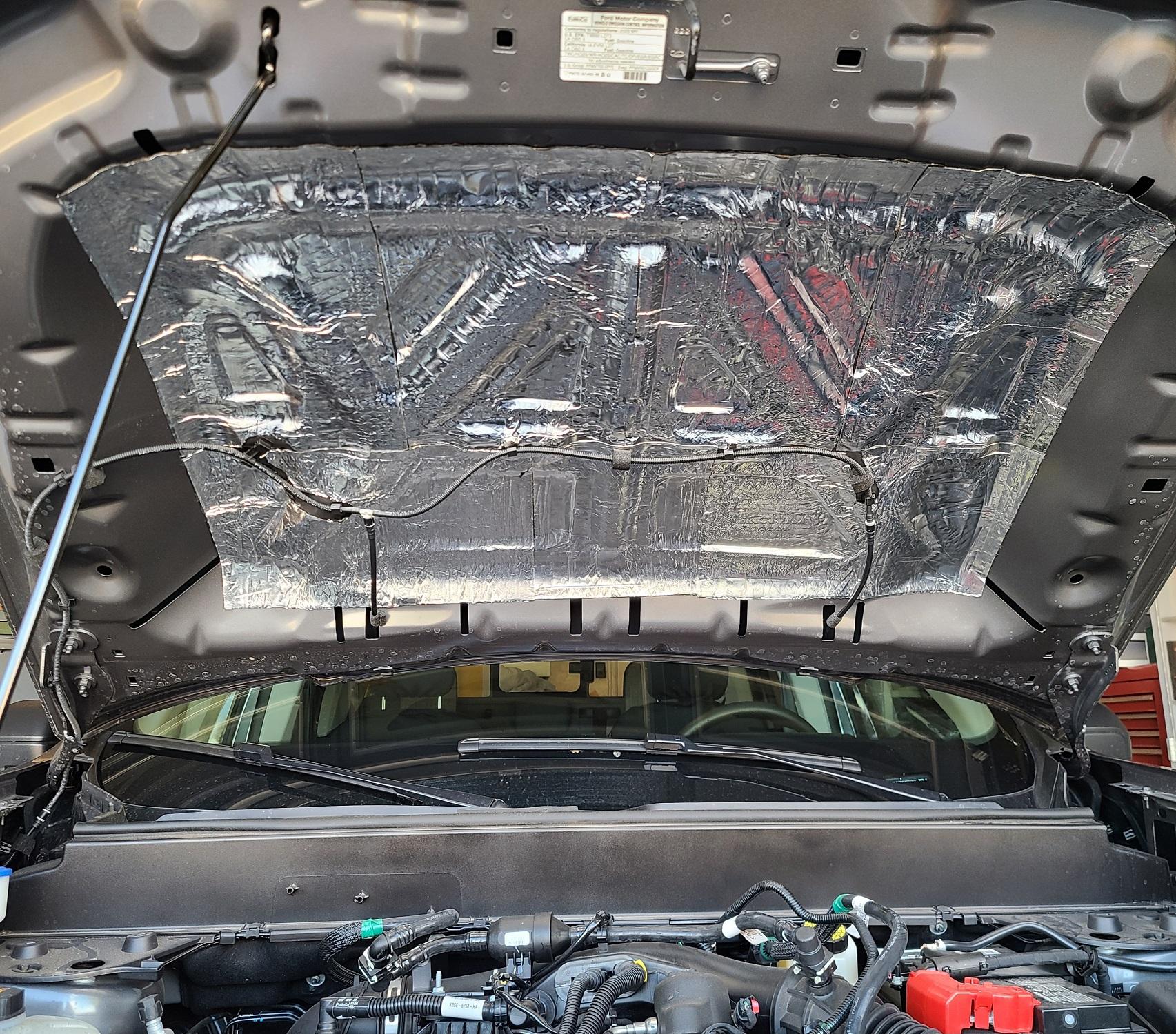 Ford Maverick Under Hood lining options? 12c