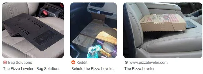 Ford Maverick Back seat pizza … pl