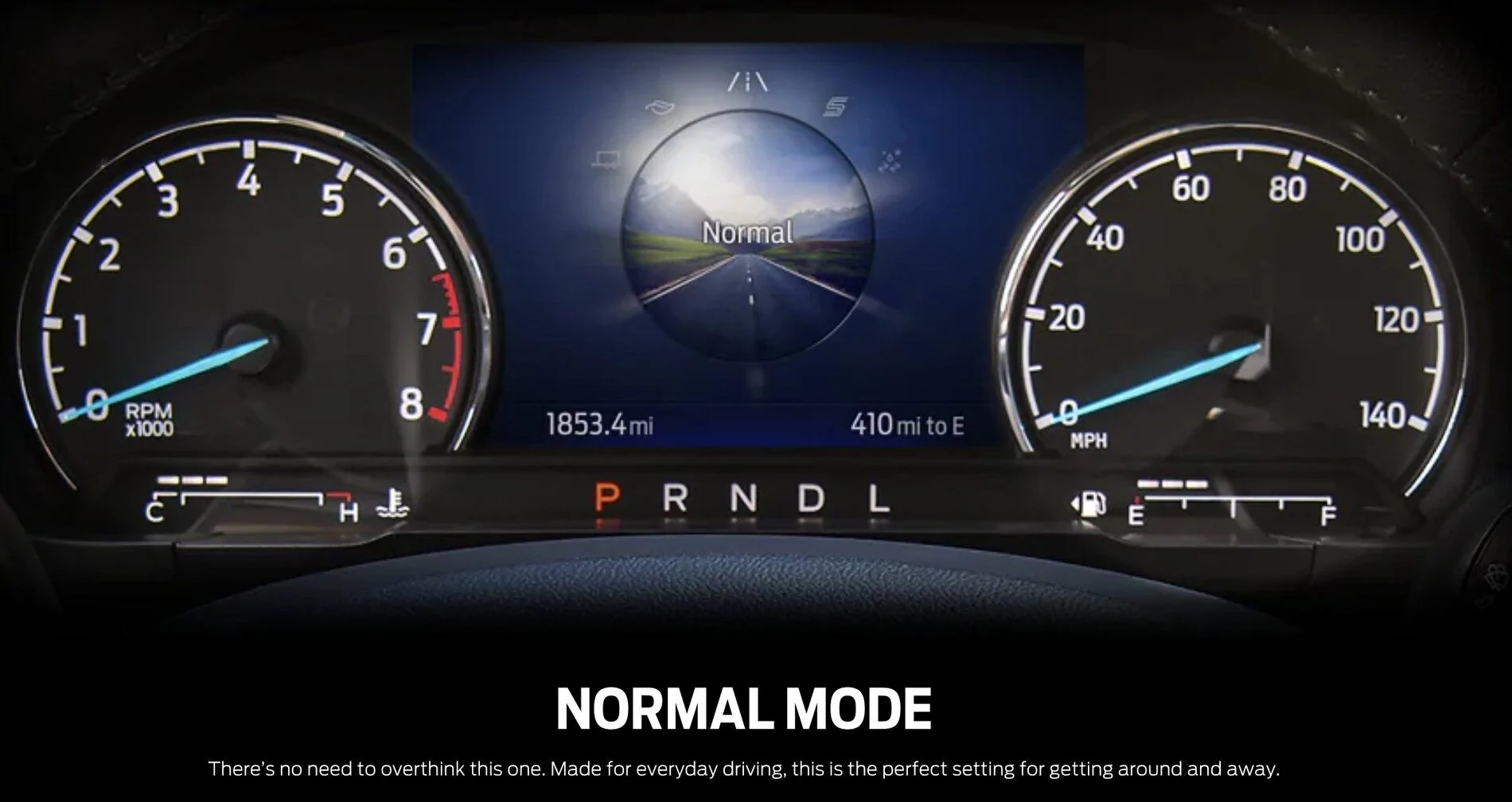 Ford Maverick Standard vs FX4 Drive Modes: Normal, Tow/Haul, Slippery, Mud & Ruts, Sand, Eco and Sport Normal Drive Mode 2022 Ford Maverick