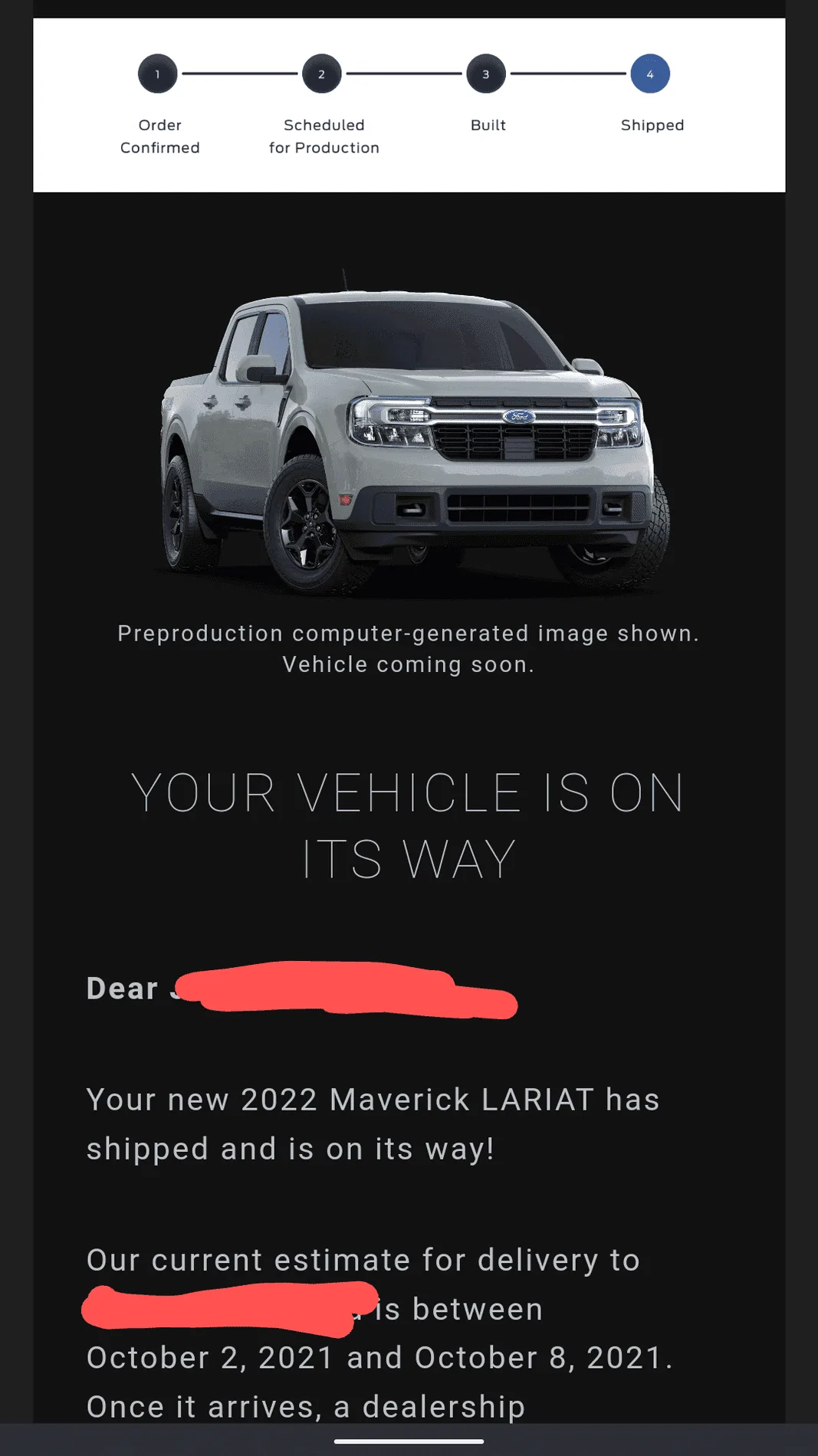 Ford Maverick Any Texas deliveries? Screenshot_20210929-205929~3
