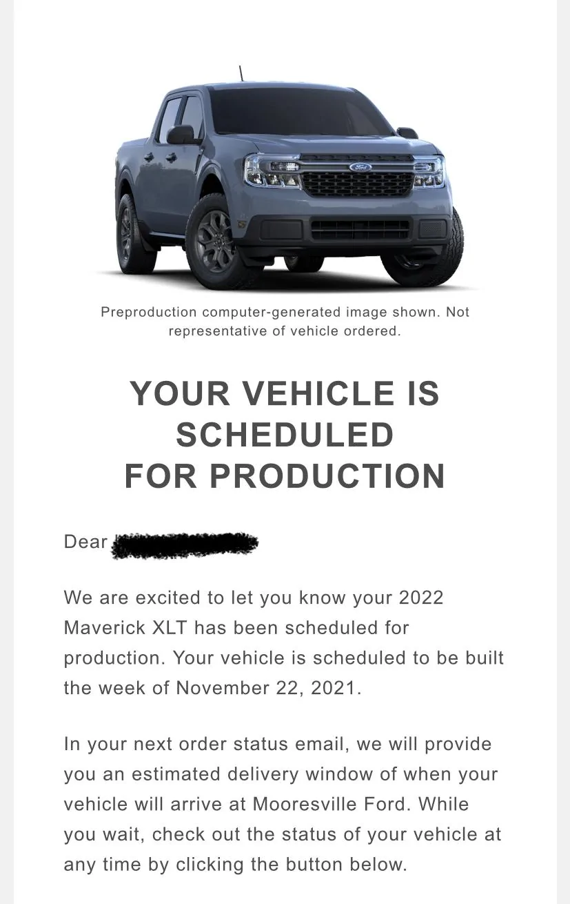 Ford Maverick 📬 9/30 Scheduling Email Received Group! [Share Your Reservation and Build Dates] 3070B3BD-5FDF-4376-BD1F-AED80924EDC4