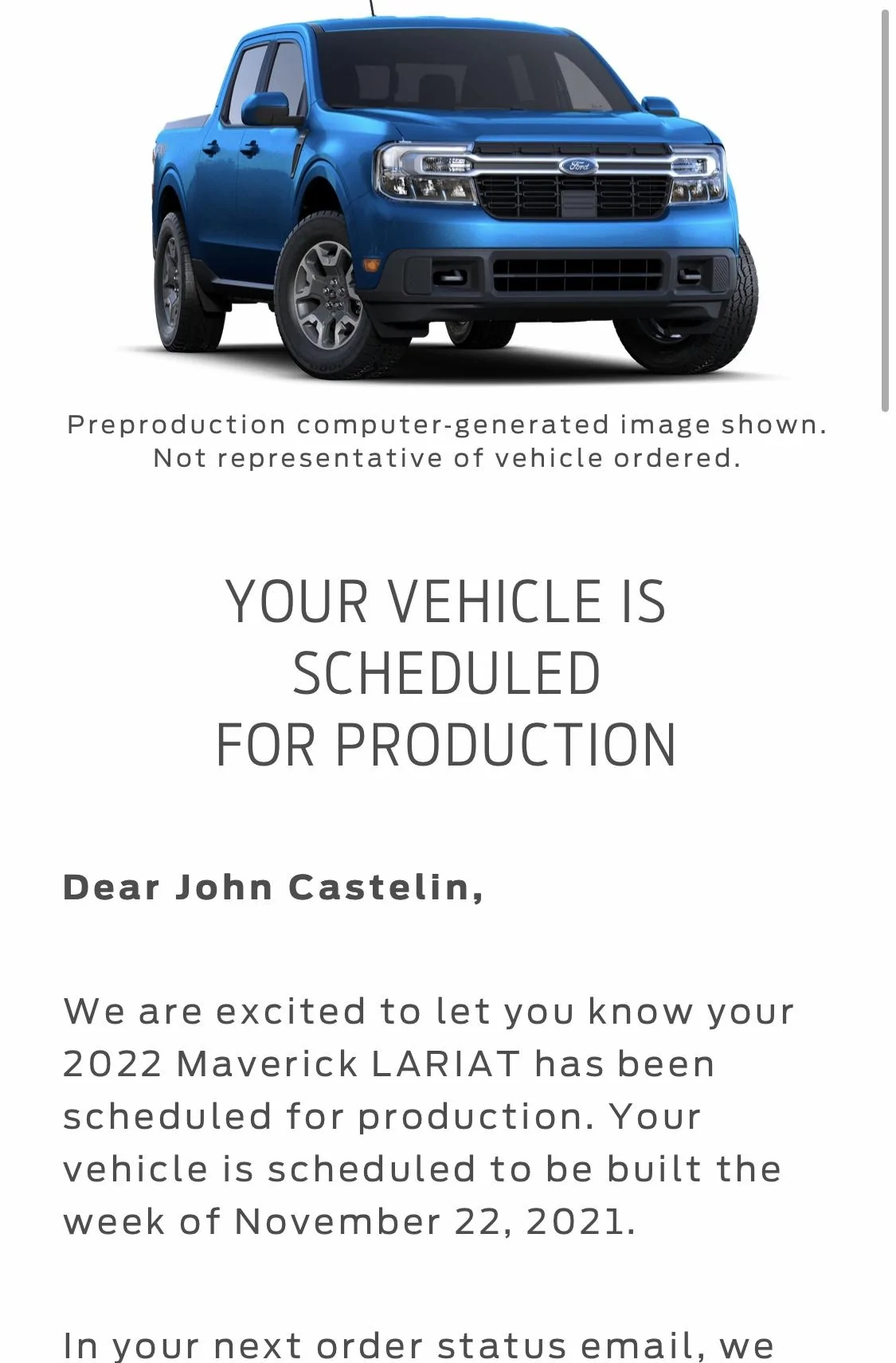 Ford Maverick 📬 9/30 Scheduling Email Received Group! [Share Your Reservation and Build Dates] C04A8660-5A1F-4998-B1C7-30395470DDE2