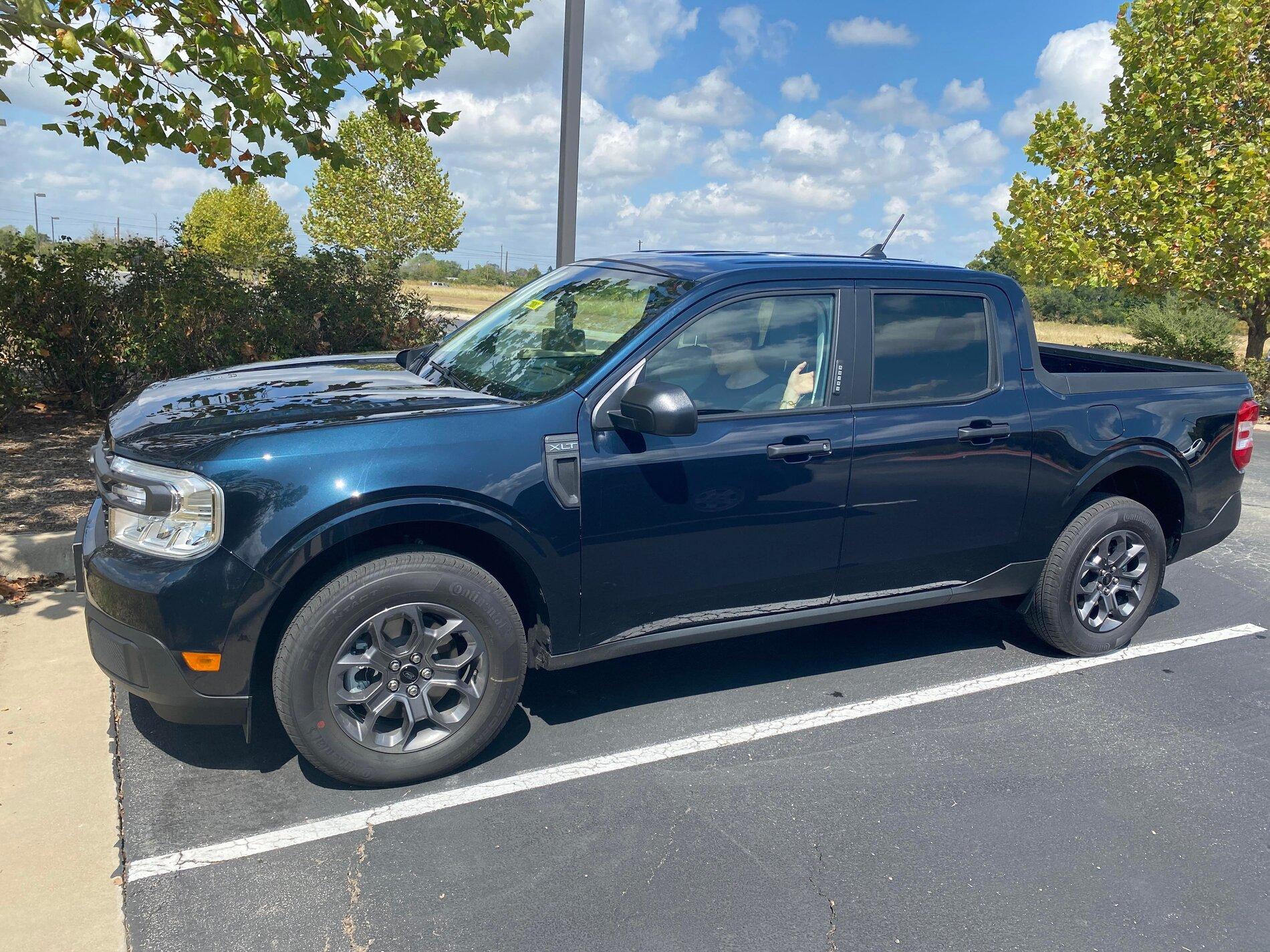 Ford Maverick ALTO BLUE Maverick Photos Thread XLT Maverick Alto Blue pics 6