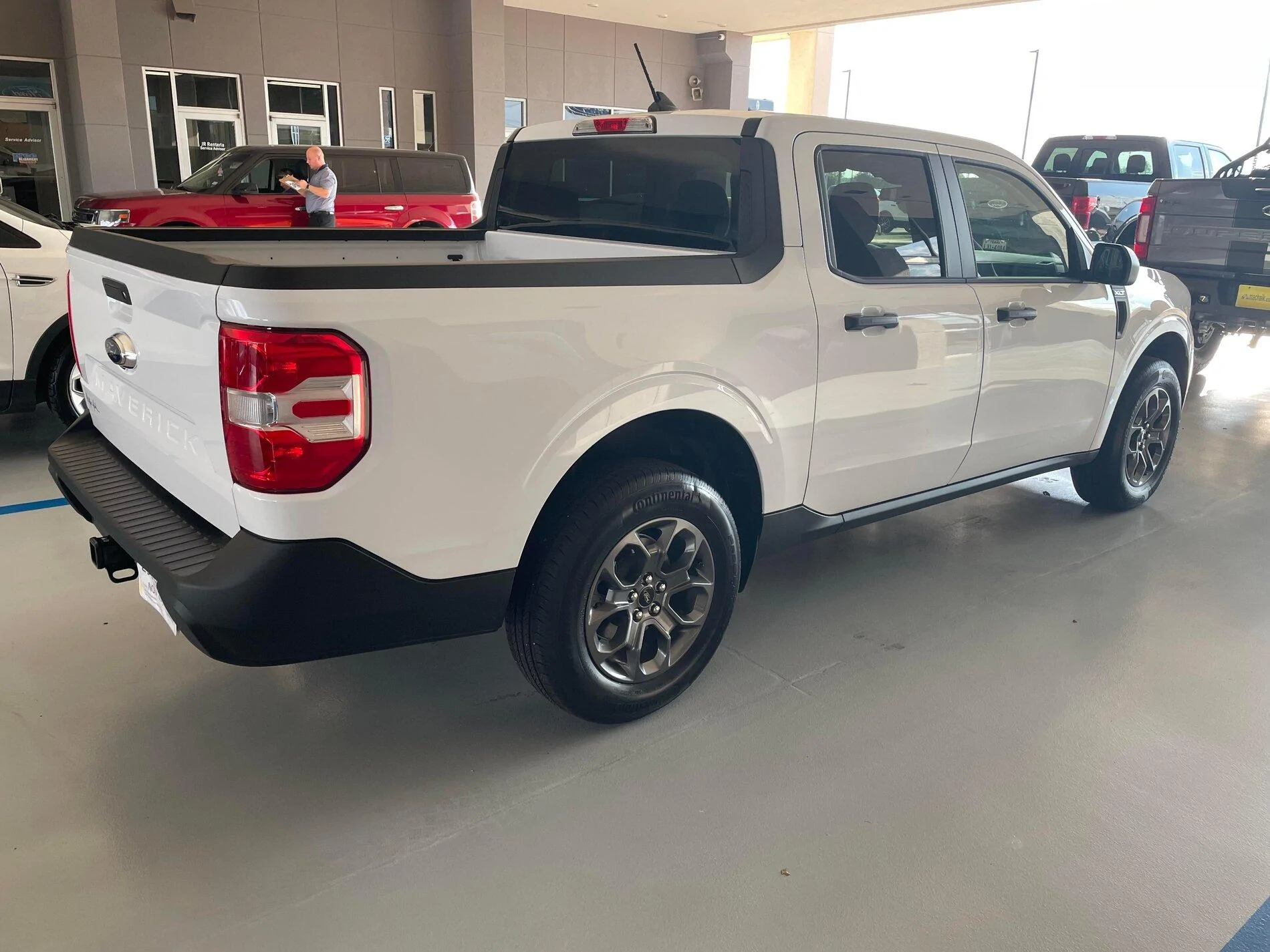 Ford Maverick OXFORD WHITE Maverick Photos Thread Oxford White Maverick XLT 2