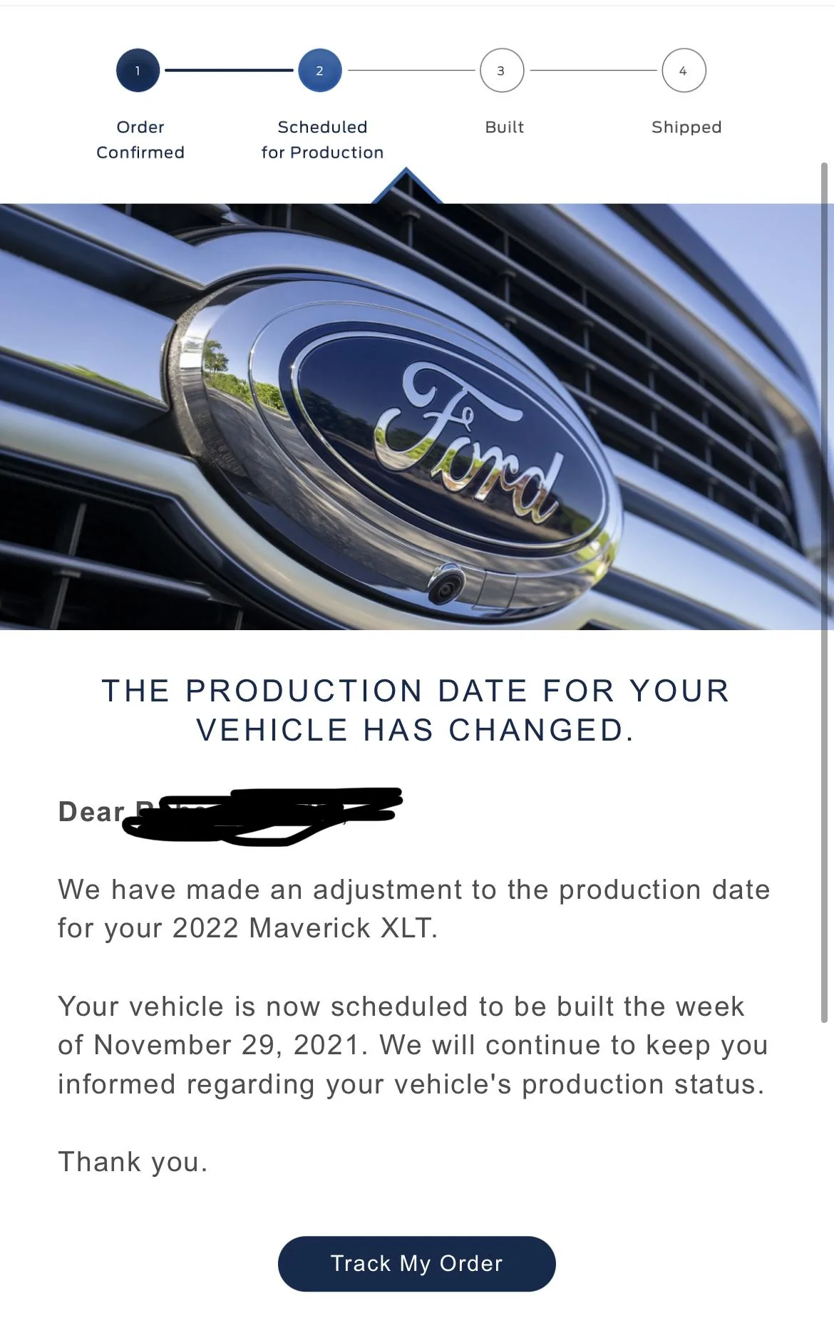 Ford Maverick 📬 9/30 Scheduling Email Received Group! [Share Your Reservation and Build Dates] 1BBA4C14-12DF-4782-AFC0-341D3D270917