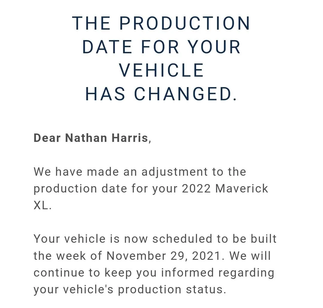 Ford Maverick Has anyone received a hybrid maverick yet ? Screenshot_20211001-214604_Gmail