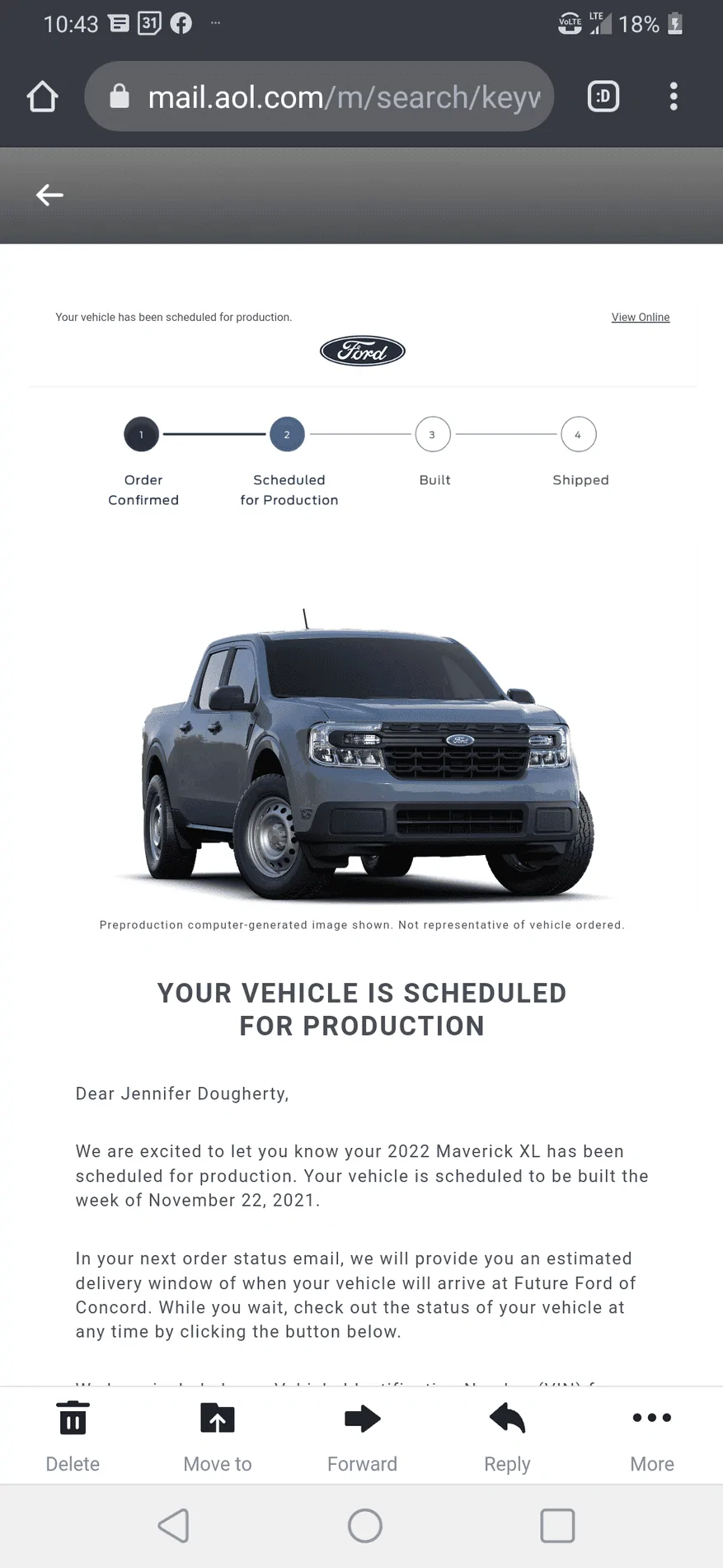 Ford Maverick Hybrid Order Support Group Screenshot_20211002-104322