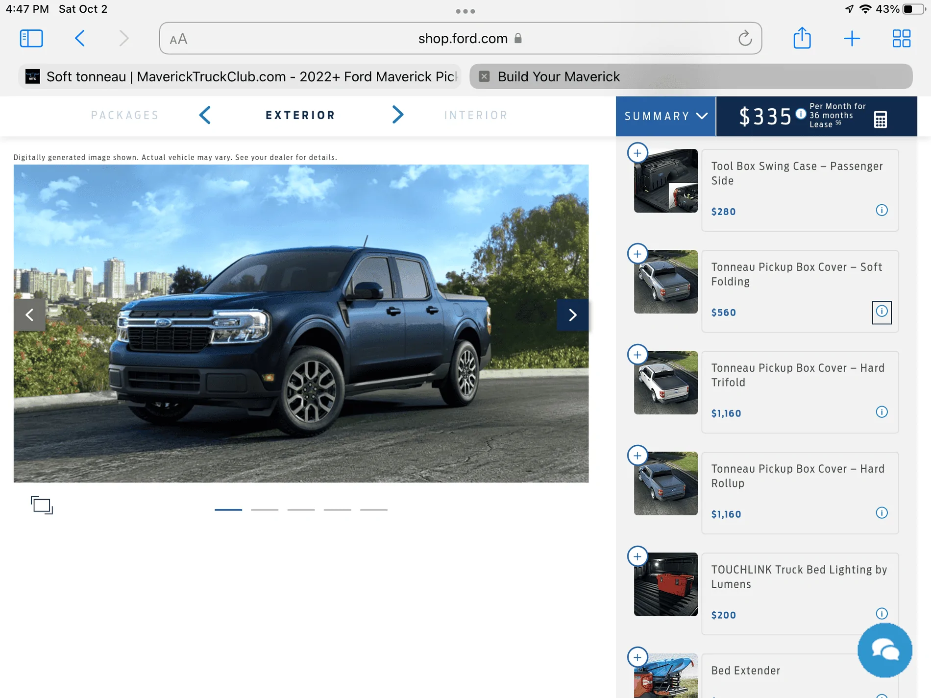 Ford Maverick Soft tonneau options from Ford? 9B532A61-29D2-43AD-96A3-62A4051BF150