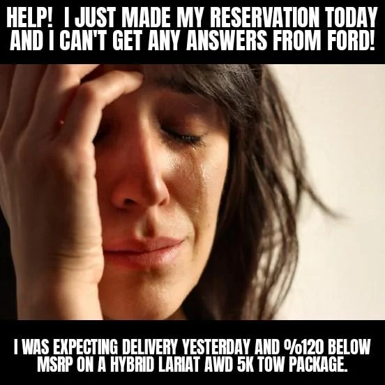Ford Maverick Maverick Memes -  fun diversion while we wait [ ** NO POLITICS ** ] First World Problems Girl 02102021172318