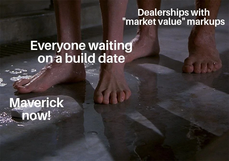 Ford Maverick Maverick Memes -  fun diversion while we wait [ ** NO POLITICS ** ] Soap On The Floor 02102021184917