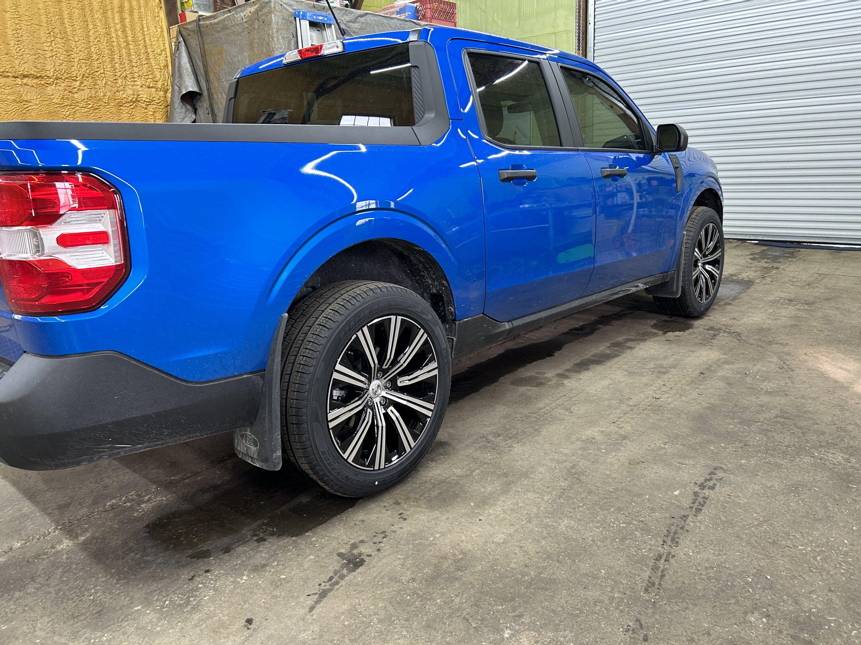 Ford Maverick Blue is the fastest color 731D5F7B-3BDE-4EC4-A0CB-0090BBBB2FF9