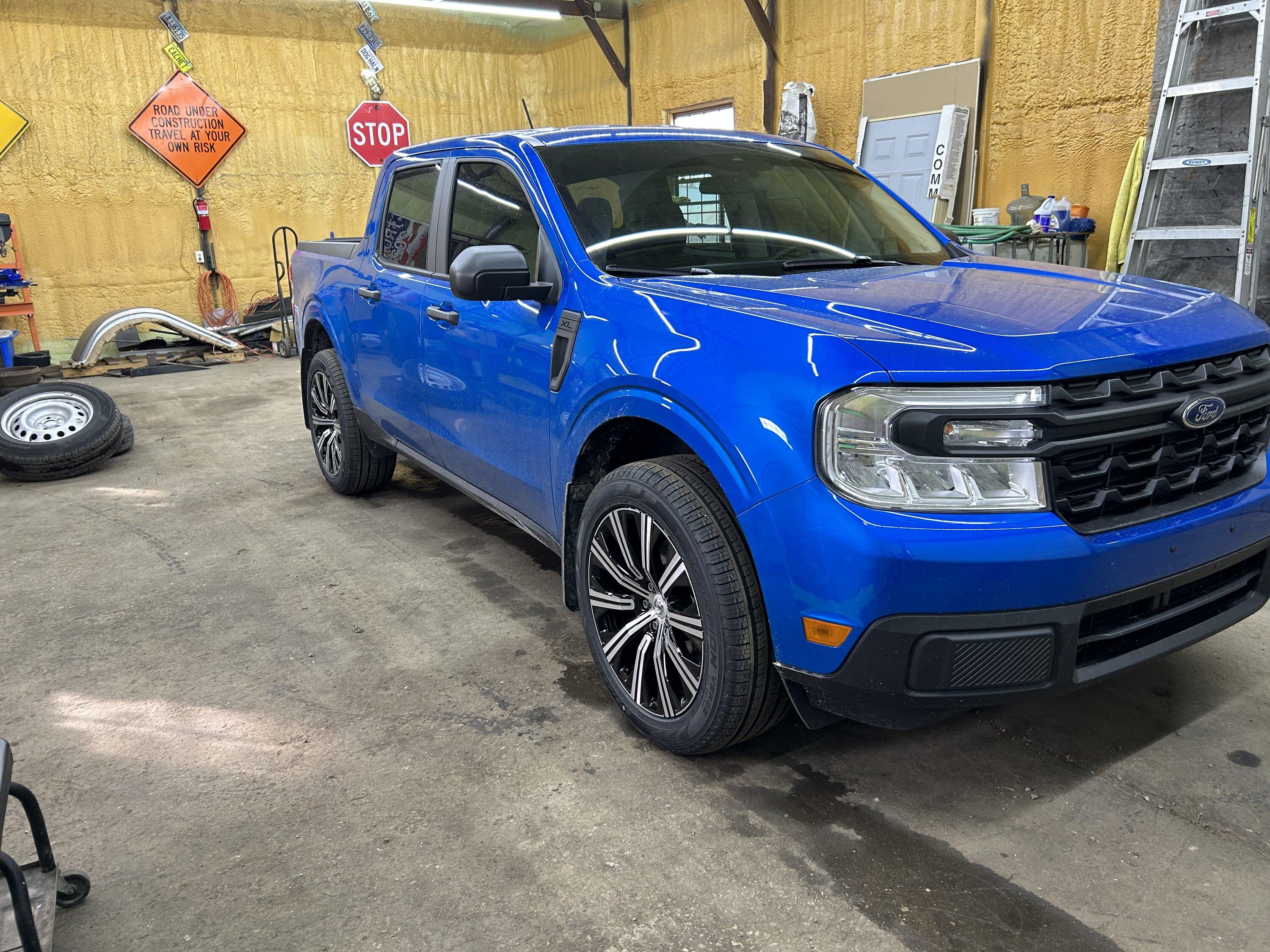 Ford Maverick Blue is the fastest color 3AE89893-0D75-4F5A-894E-55CDA1192BC0