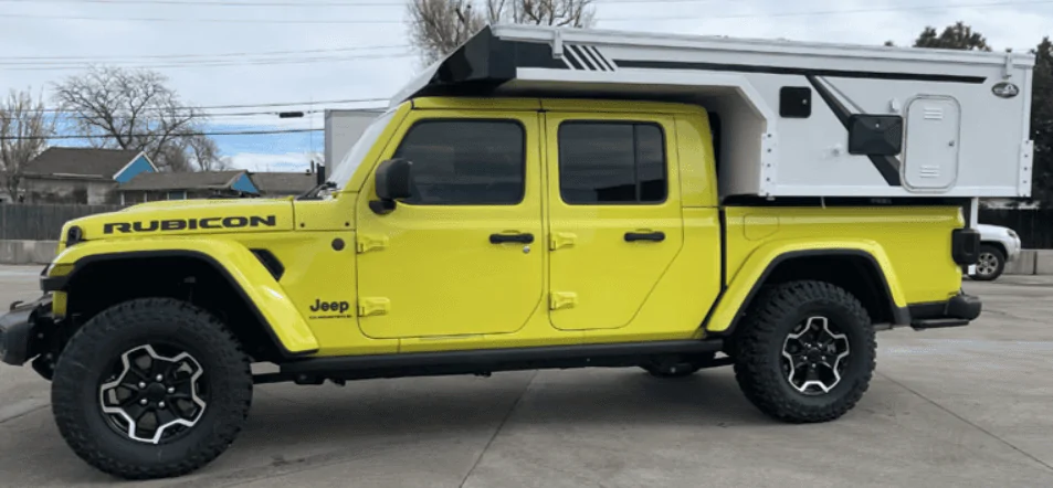 Ford Maverick Stealthy Mini pop-up truck bed camper from Phoenix Campers 1677678494228