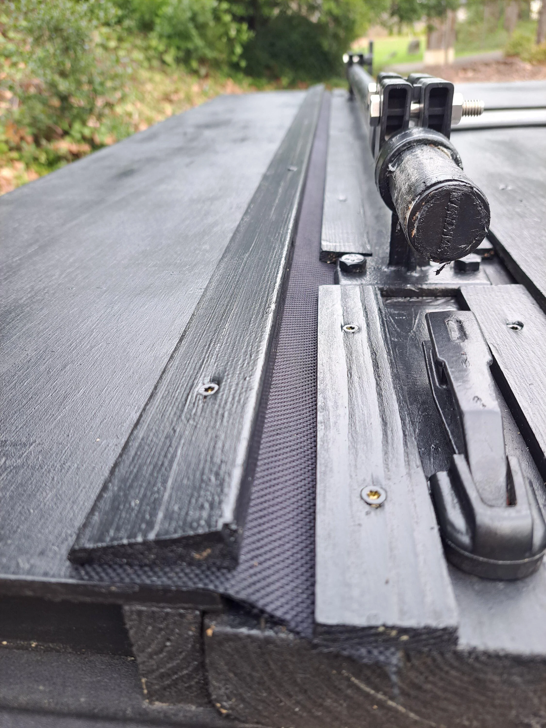 Ford Maverick DIY Rack  Version 2.0 -- this time with integrated bed cover Hinge Close u