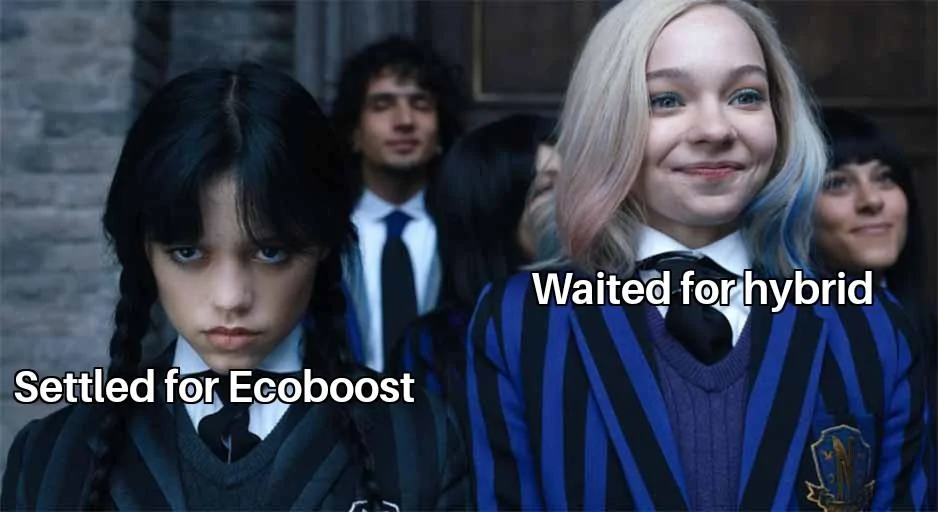 Ford Maverick Maverick Memes -  fun diversion while we wait [ ** NO POLITICS ** ] Wednesday And Enid 01032023191548