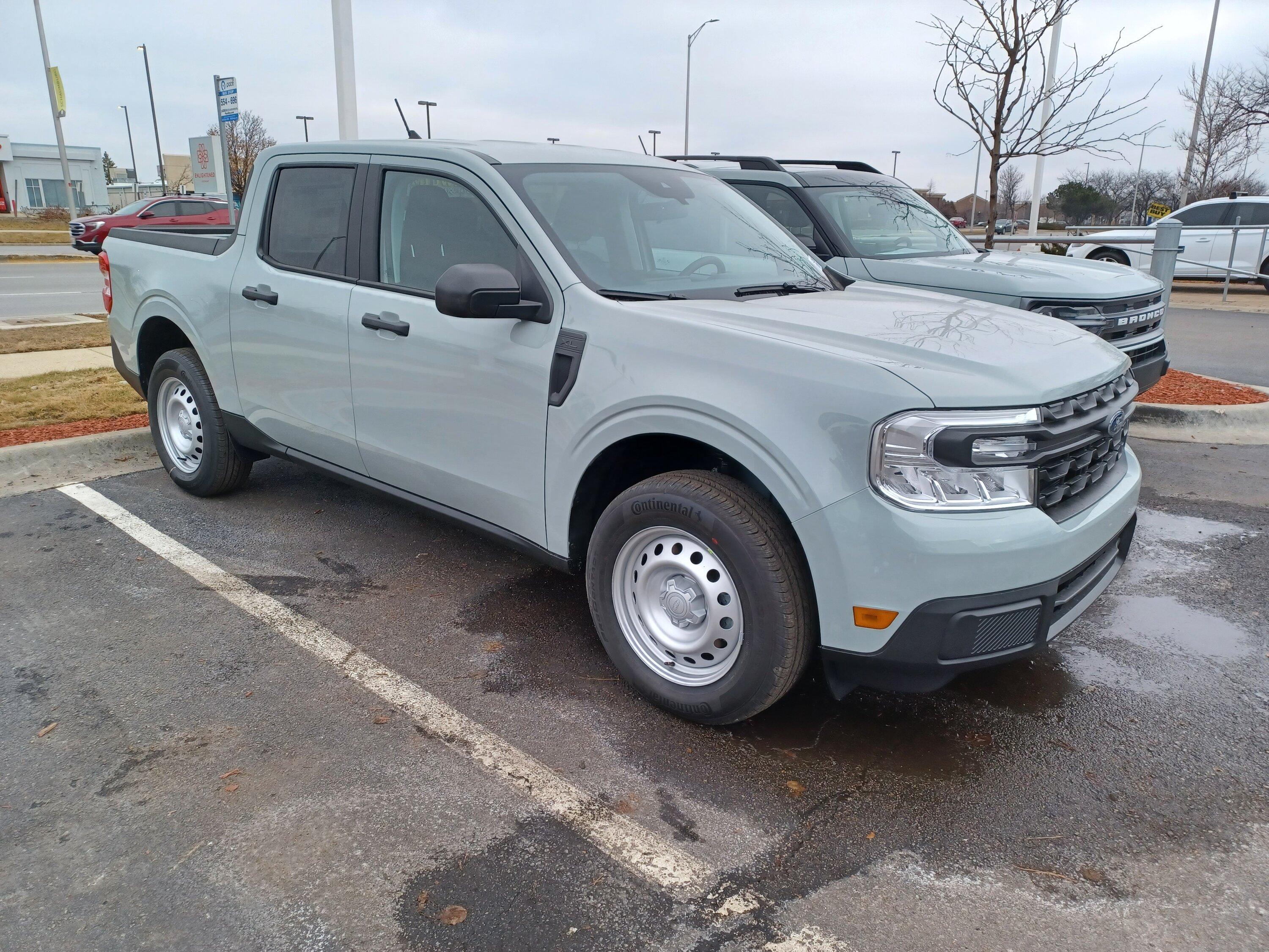 Ford Maverick CACTUS GRAY Maverick Photos Thread 20230114_100850