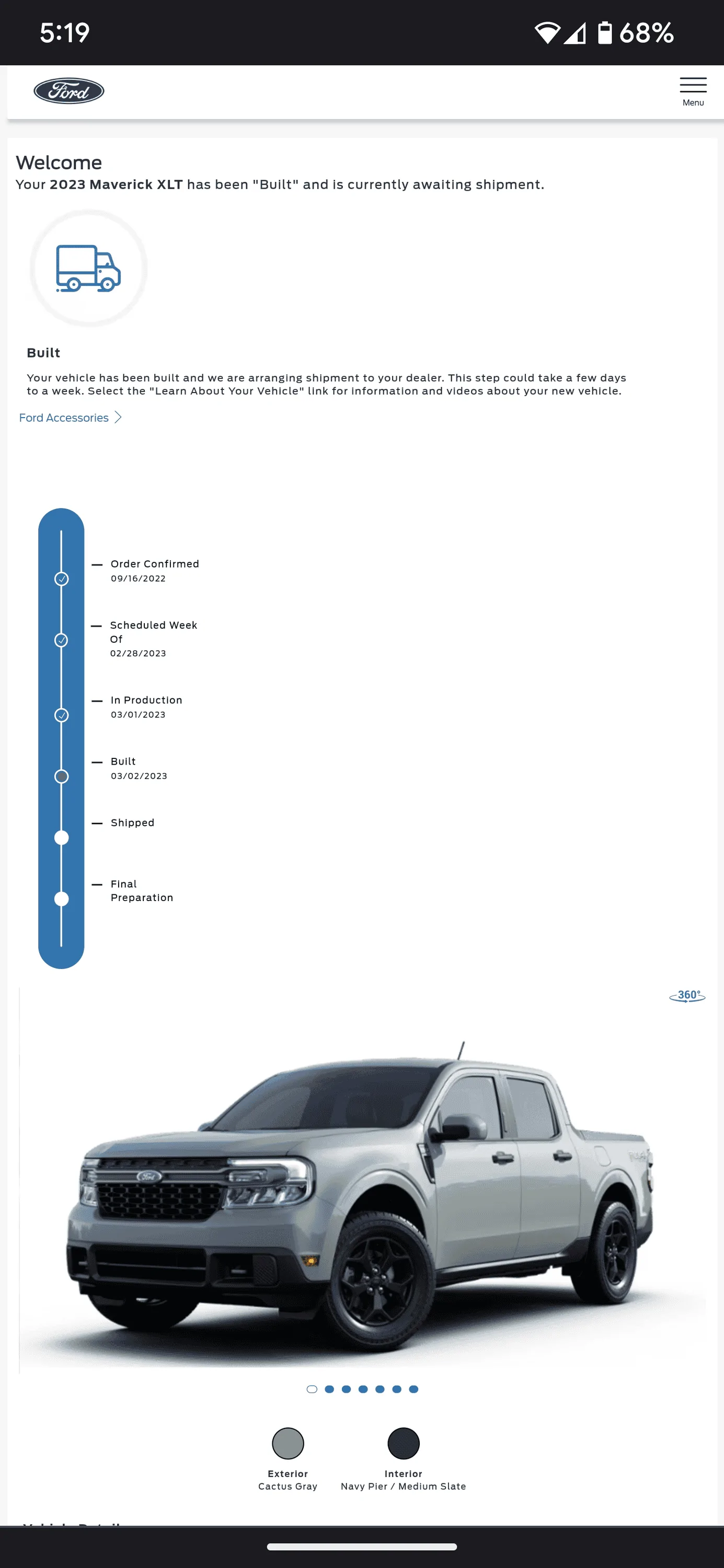 Ford Maverick February Build Month Thread Screenshot_20230302-171918