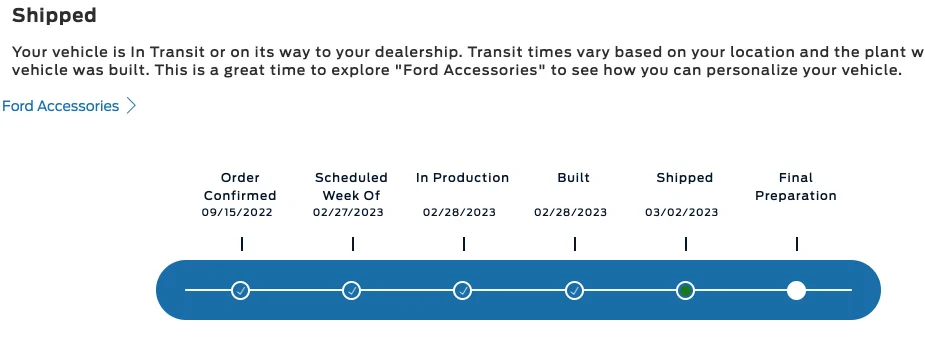 Ford Maverick February Build Month Thread 1677877835592