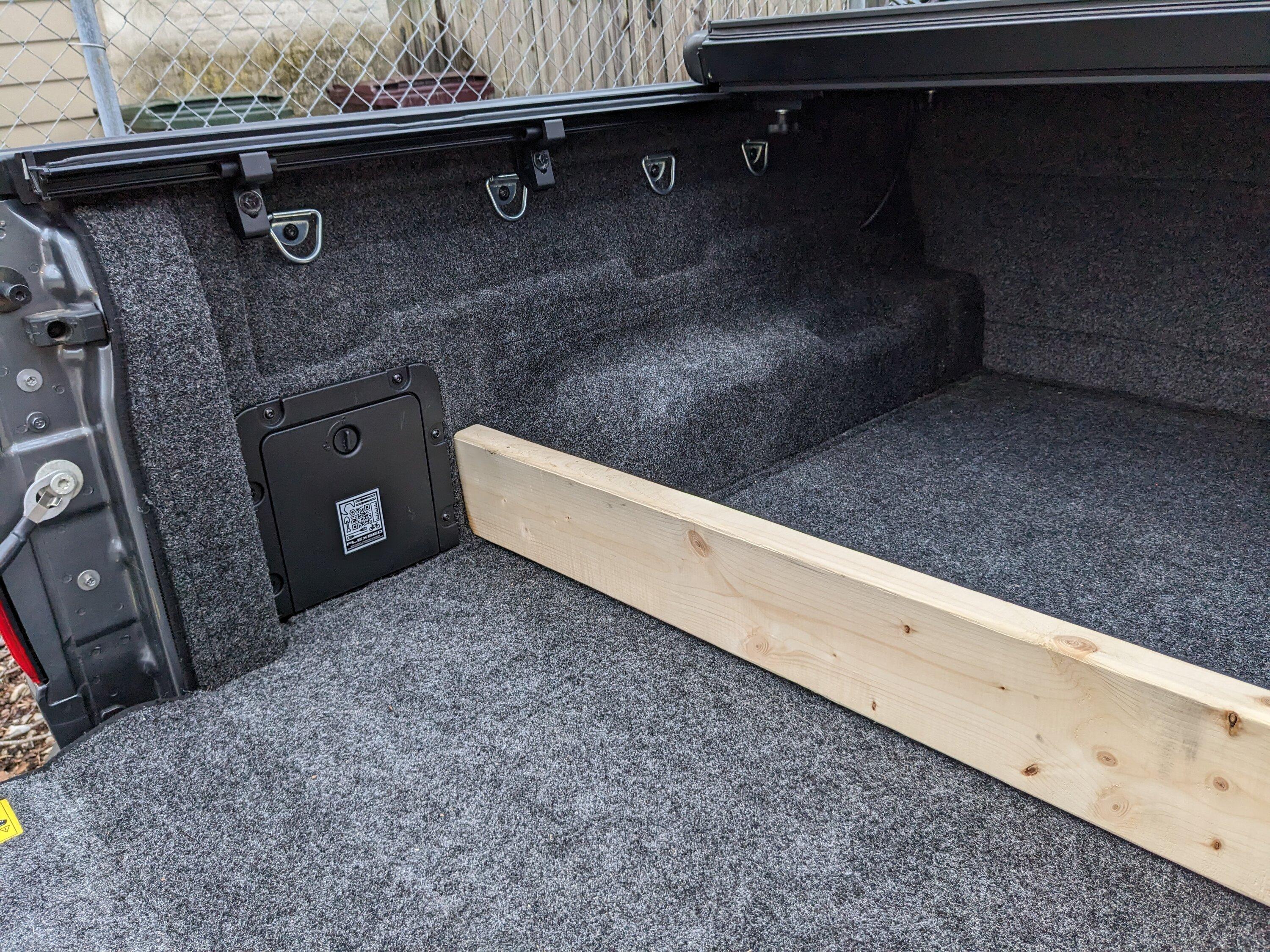 Ford Maverick Bedrug full liner with trifold cover. PXL_20230303_232612360