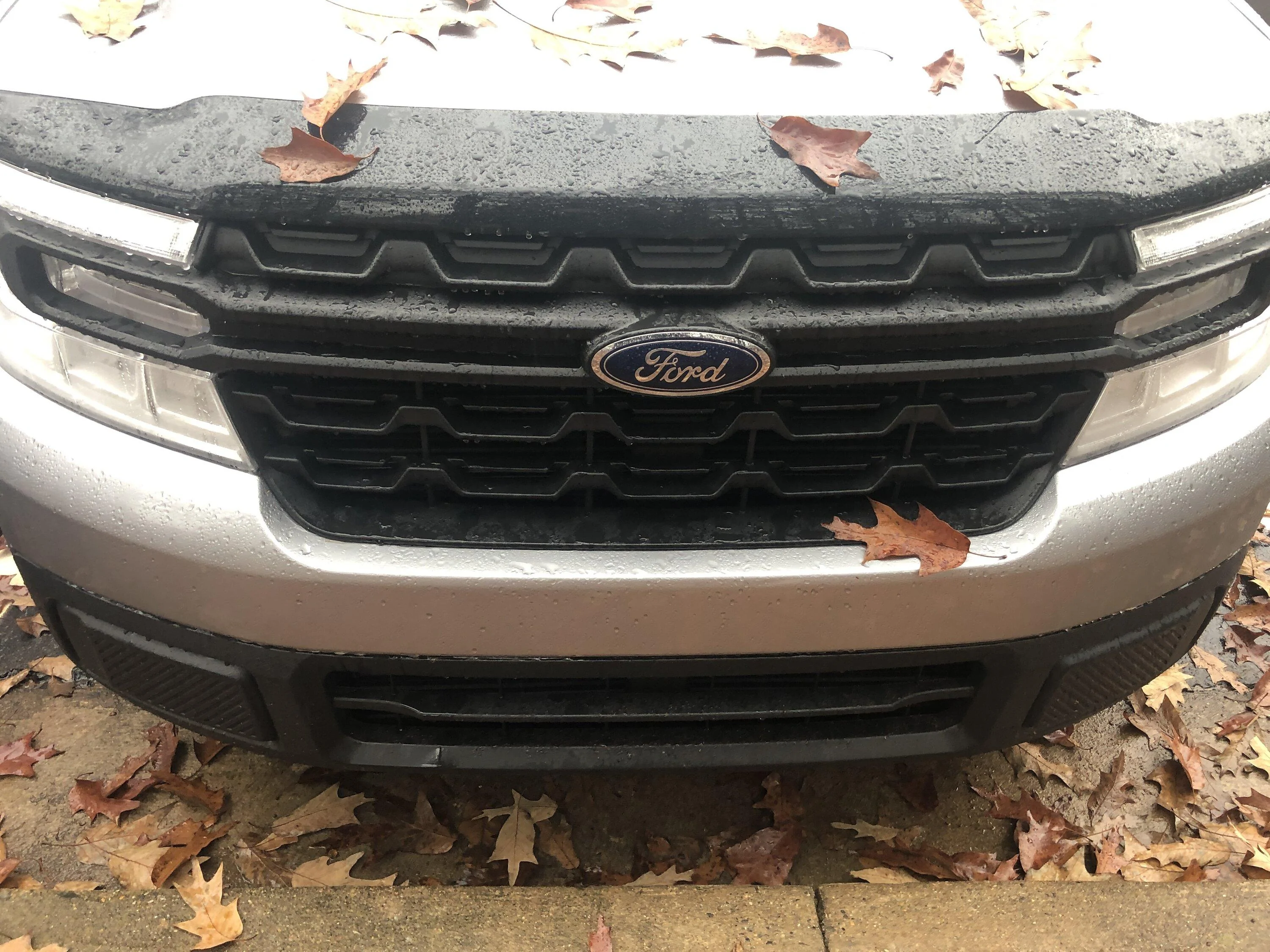 Ford Maverick Saturday DIY project. PPF film for hood protection EB2