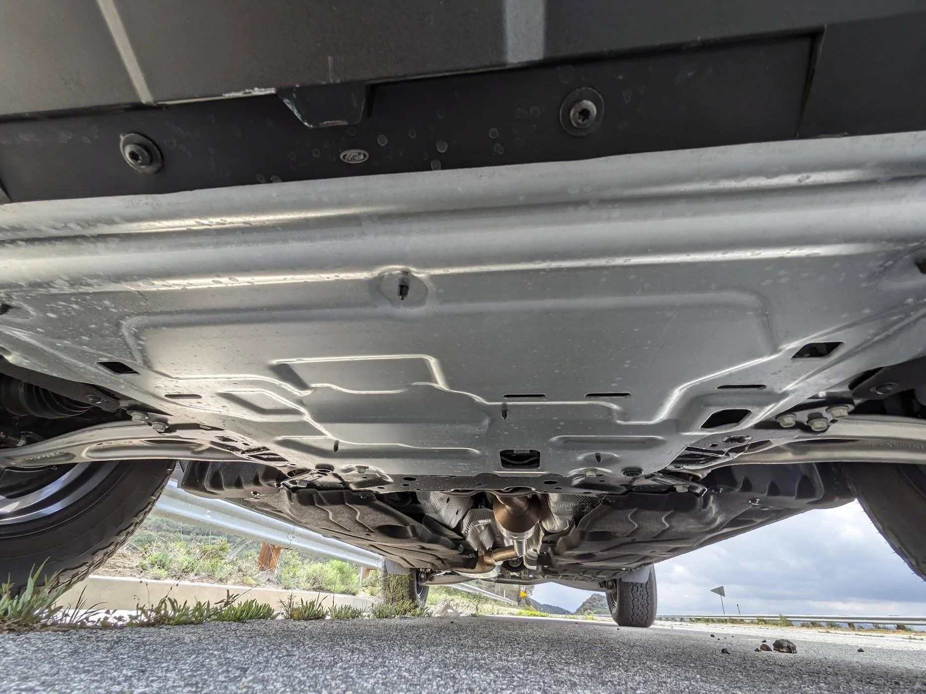 Ford Maverick Tremor Skid Plate is different than FX4 (photos) trem skid front