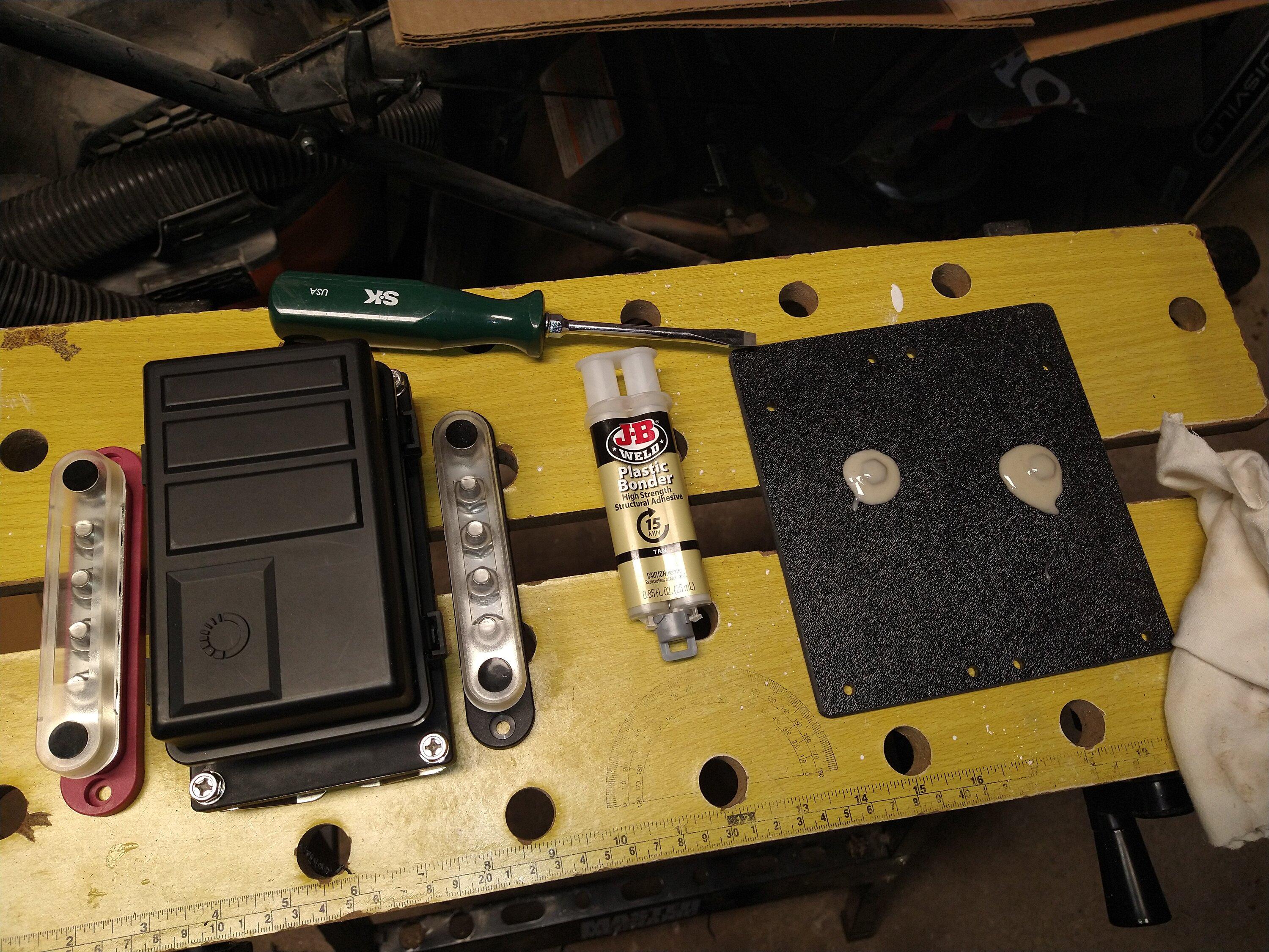 Ford Maverick The Short Bus Project: Clear Bedliner, Switches and Relays IMG_20230304_195256587