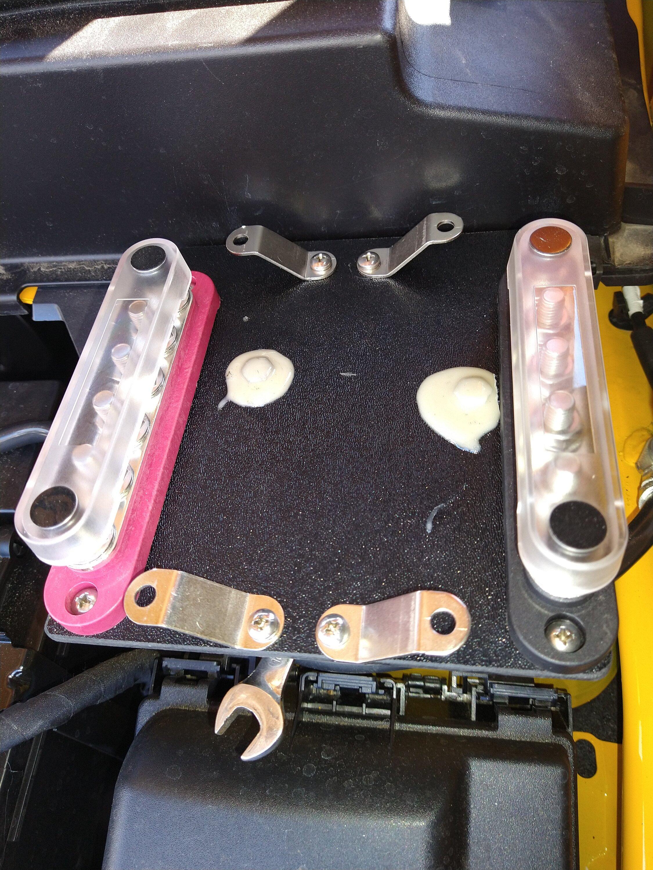 Ford Maverick The Short Bus Project: Clear Bedliner, Switches and Relays IMG_20230305_102752994