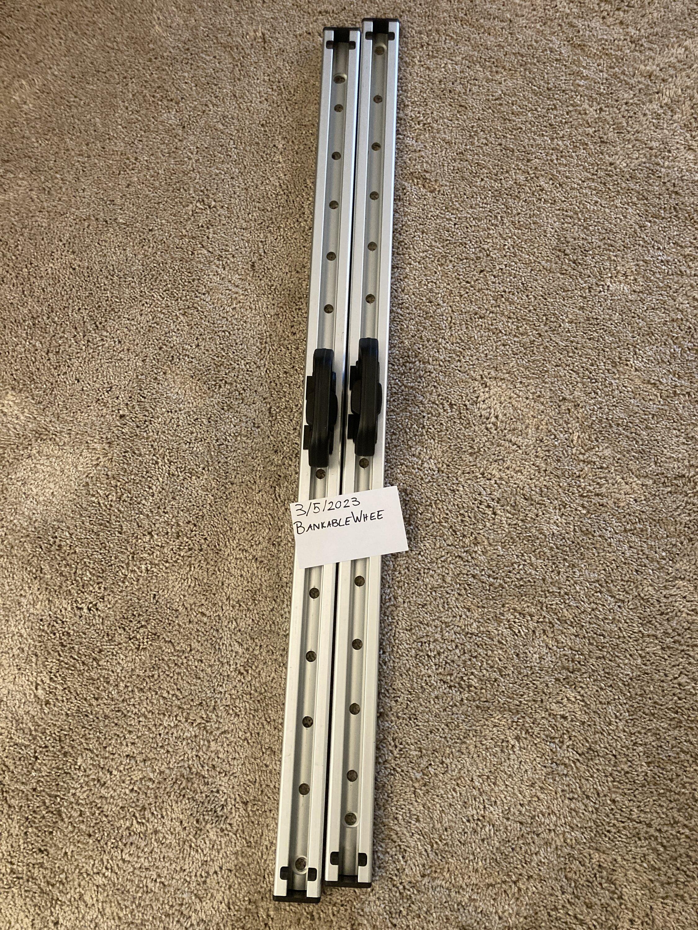 Ford Maverick OEM Bed Side Rails w/ adjustable tie down cleats rack pic 1
