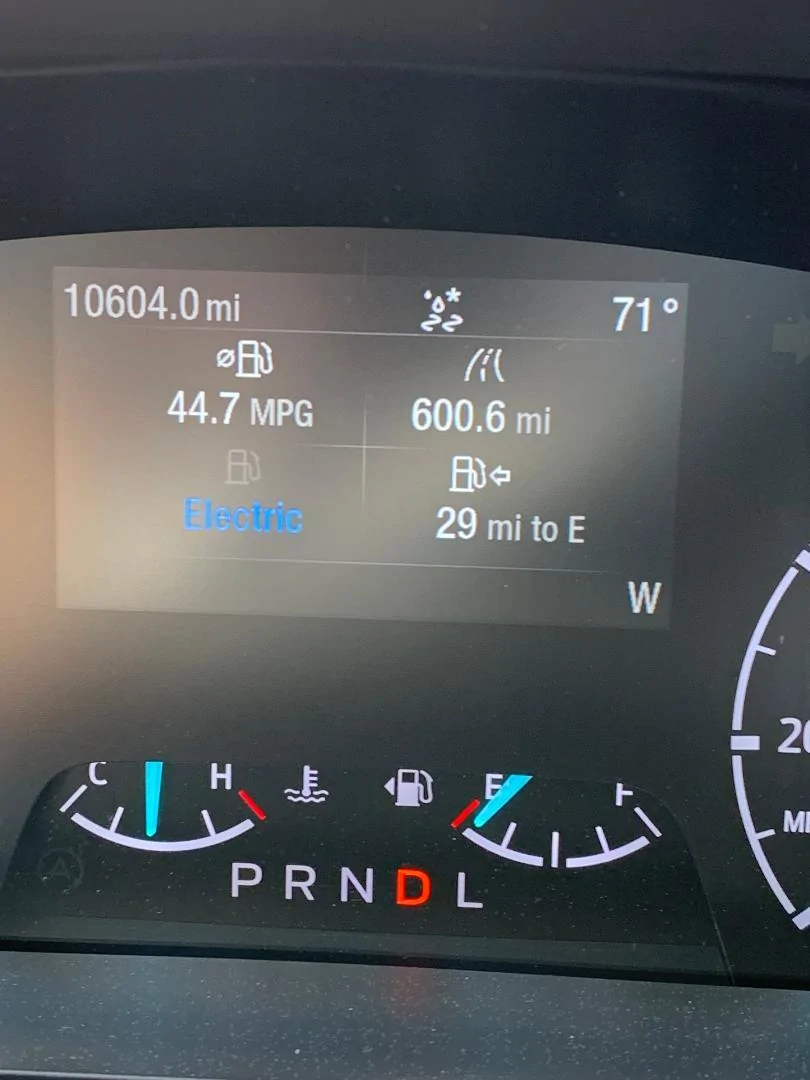 Ford Maverick 600 Miles Per Tank Hybrid Maverick club 600 Mile Club 04Mar23