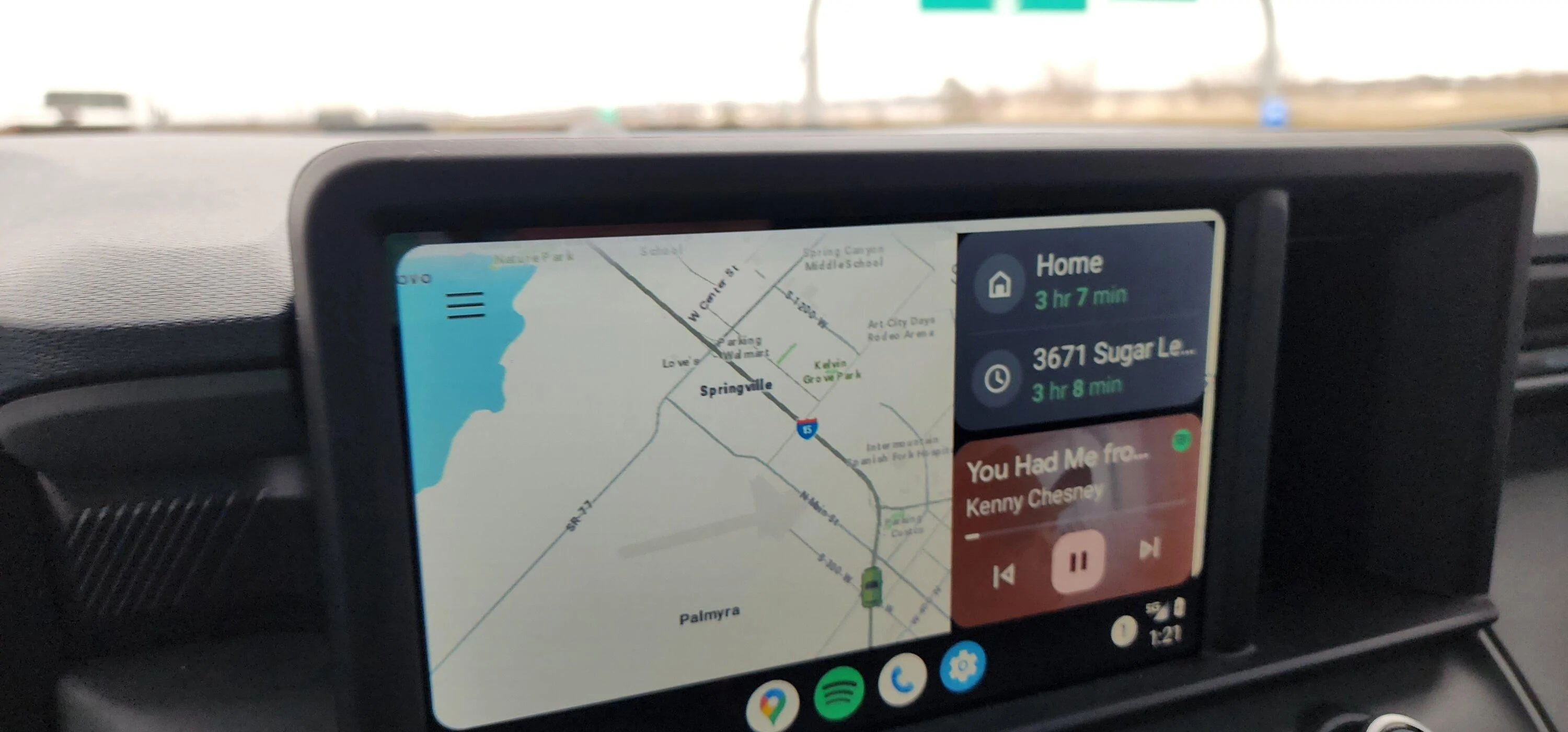 Ford Maverick Android Auto "COOLWALK"  split screen (public stable release) working on my base XL Maverick! 20230303_132113