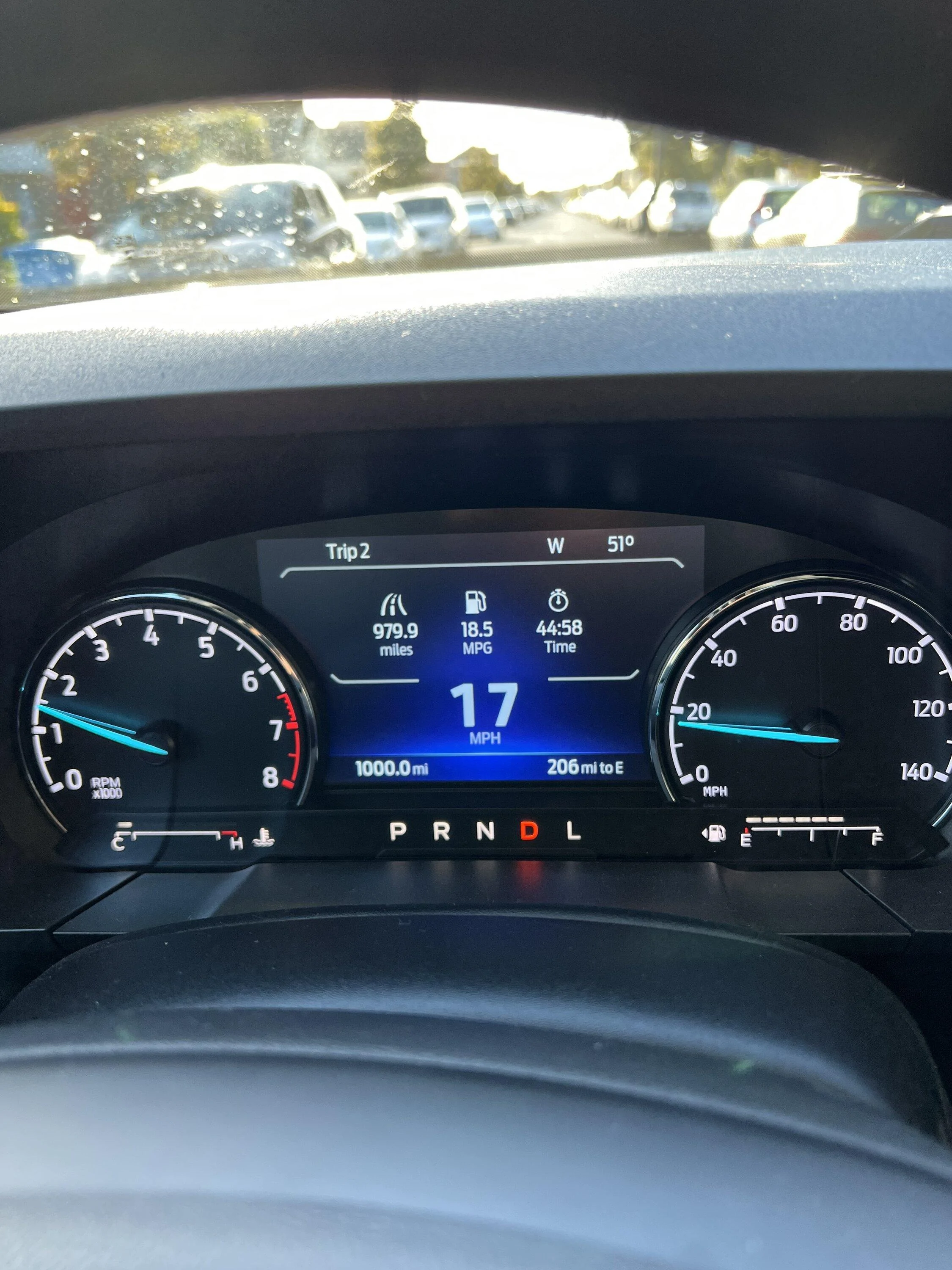 Ford Maverick 1k miles City Driving MPG CE6DF6DE-07EF-4022-8FB9-27E7391A1F28