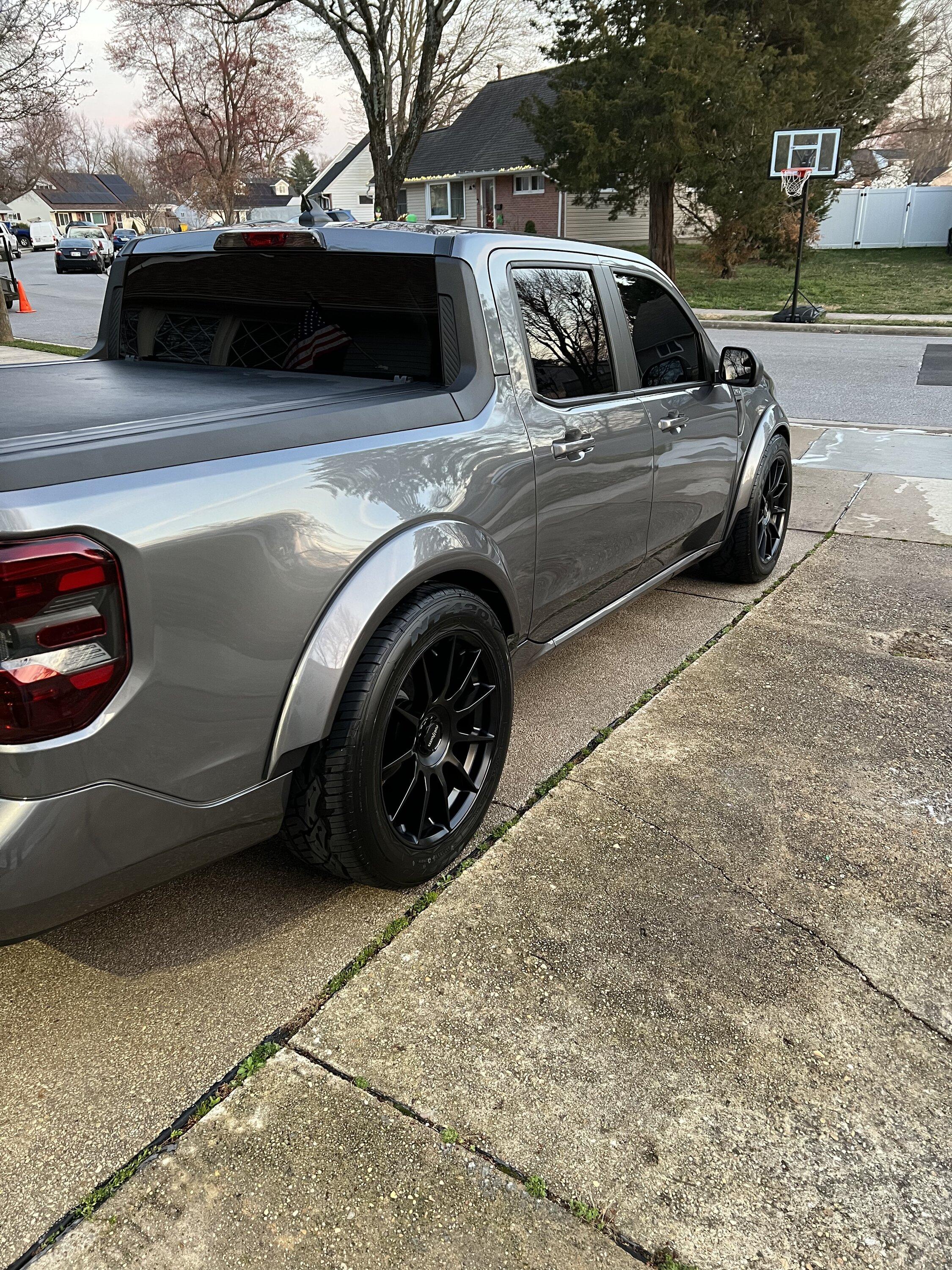 Ford Maverick Modified Bushwacker fender flares FLARES9