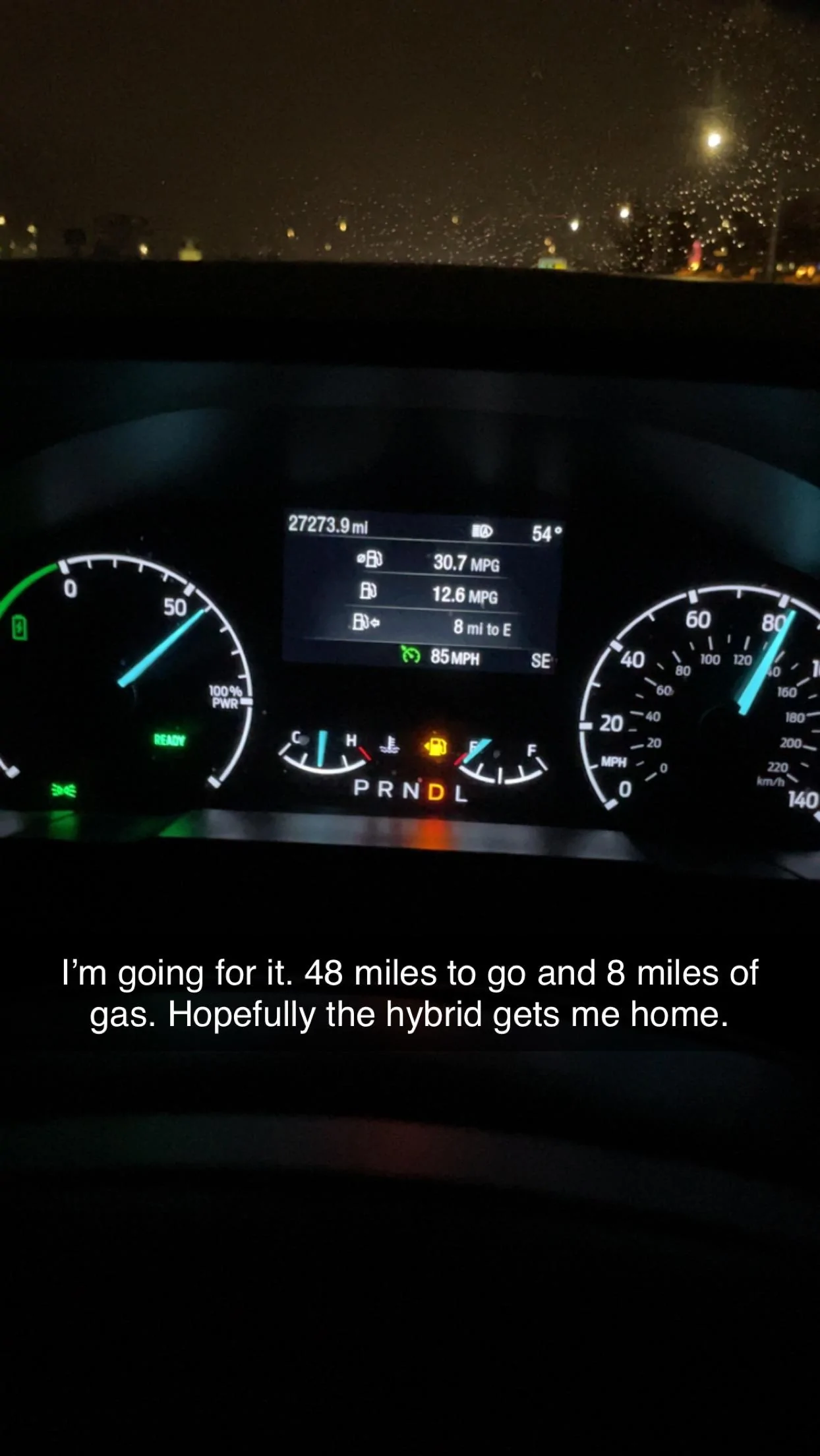 Ford Maverick How to get 60 mpg on the interstate 11DEBAAD-8E08-40F4-AB95-8F55FCE78951
