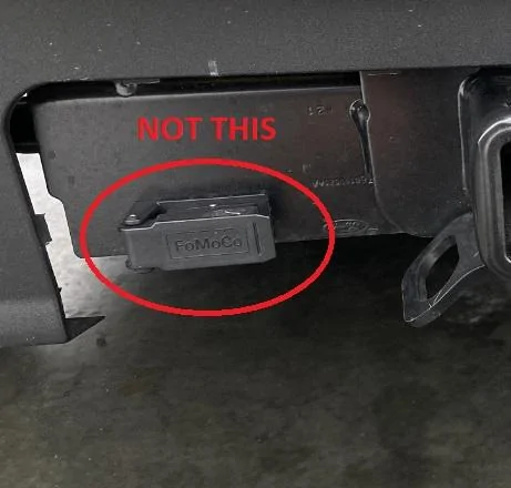Ford Maverick How to tell if a Maverick has the tow package? 4pin
