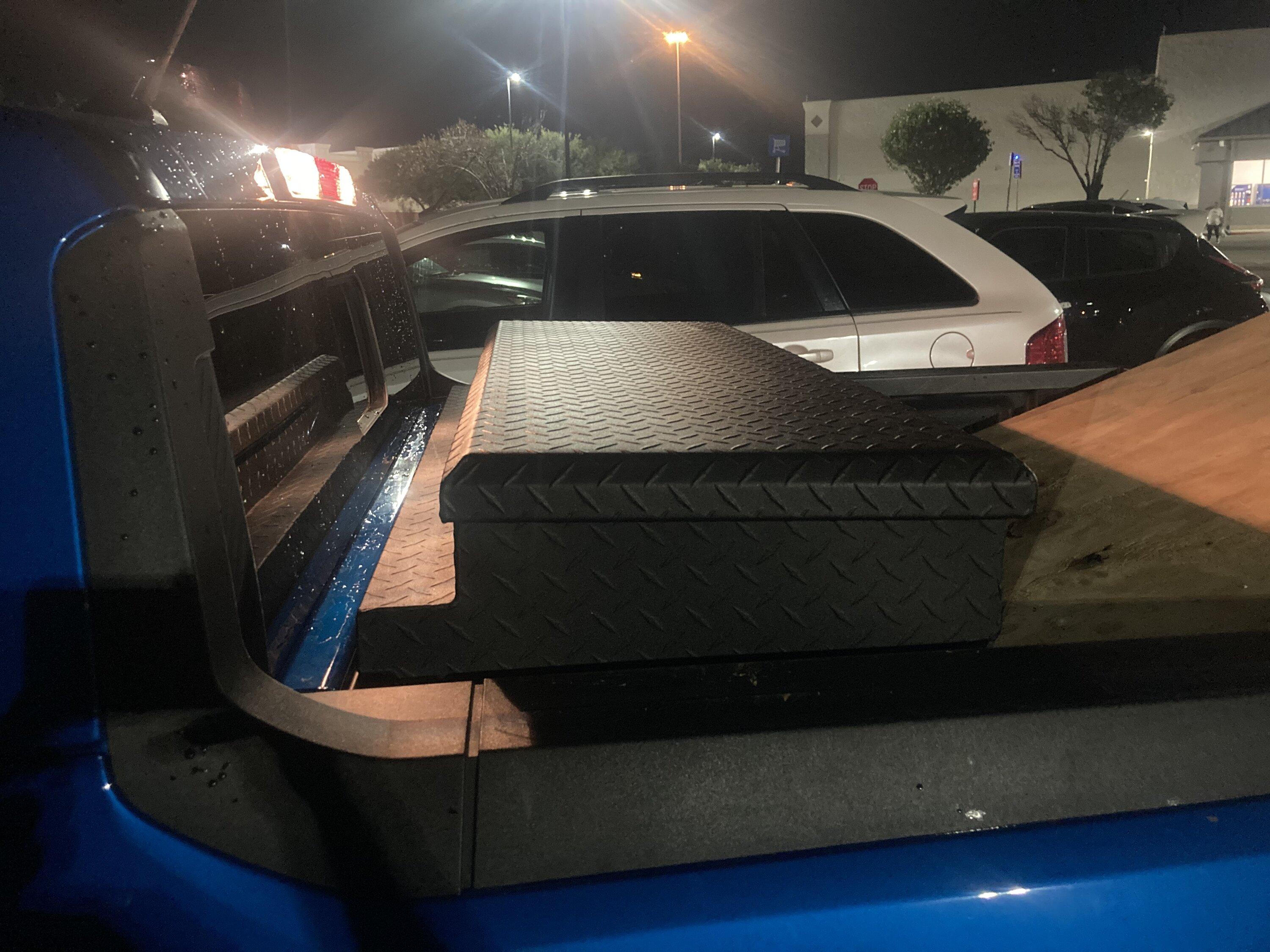 Ford Maverick Truck Bed Tool Box Options FOUND BD8E3A61-1382-4490-9755-D76E4D83AFC5