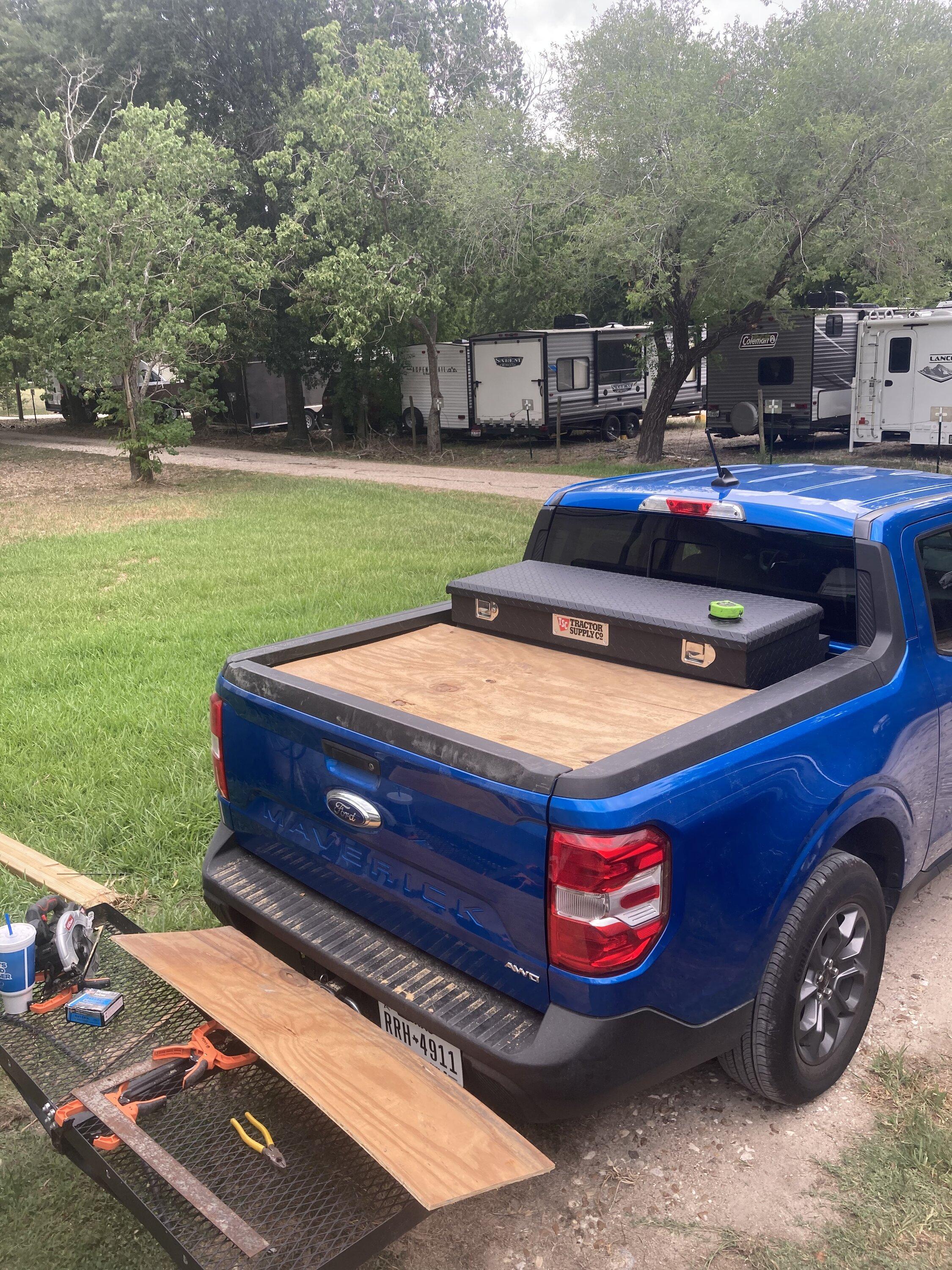 Ford Maverick Truck Bed Tool Box Options FOUND EF609A36-AAE1-407E-9D3E-3B36BF85149B