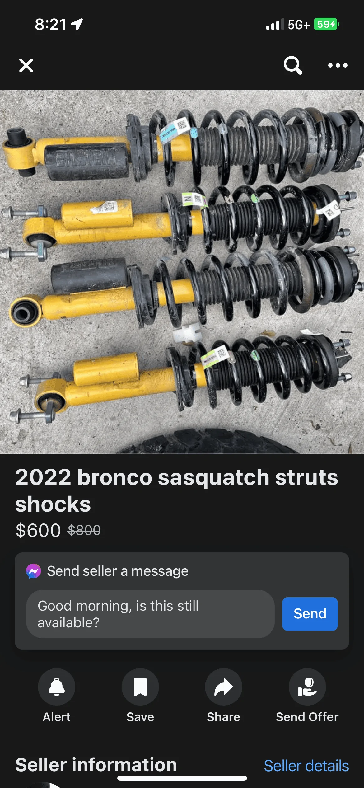 Ford Maverick Do bronco sport Sasquatch shocks fit? 422E9C24-5BE6-4437-AFAF-EBABA58CC34B