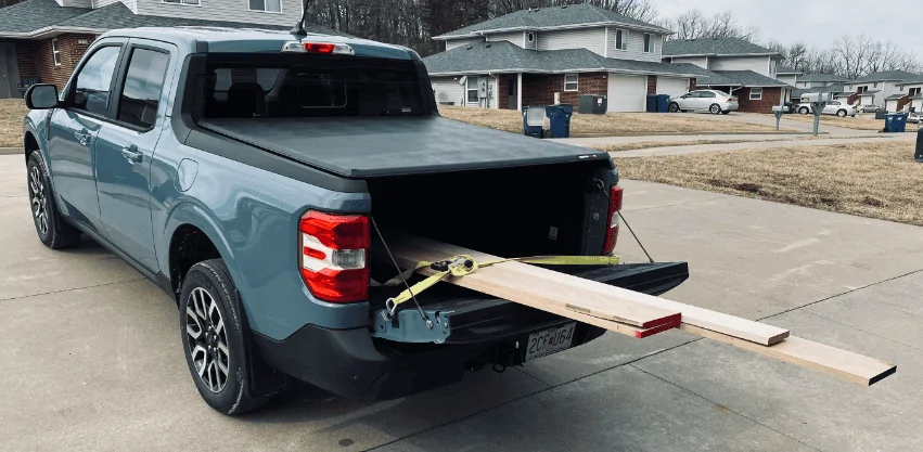 Ford Maverick Put that rear sliding window to work! 1678295917291