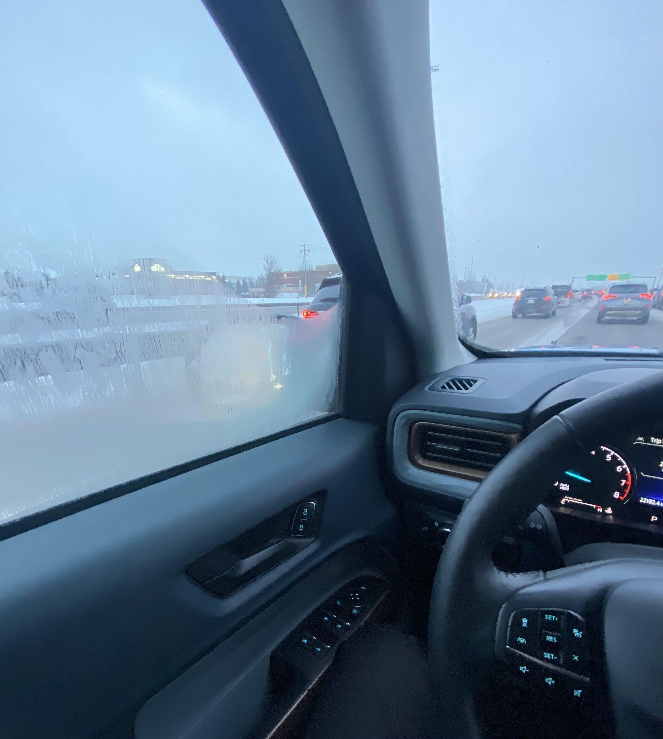 Ford Maverick Cold Weather Issue - driver side window ices up and doesn’t defrost 7C9272AF-6DA2-4EBD-8953-62F4F76B81A0