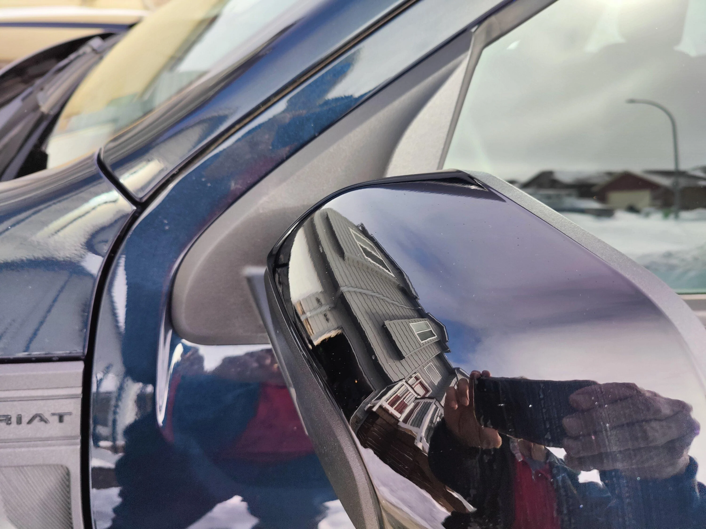 Ford Maverick ALTO BLUE Maverick Photos Thread Mirror cover