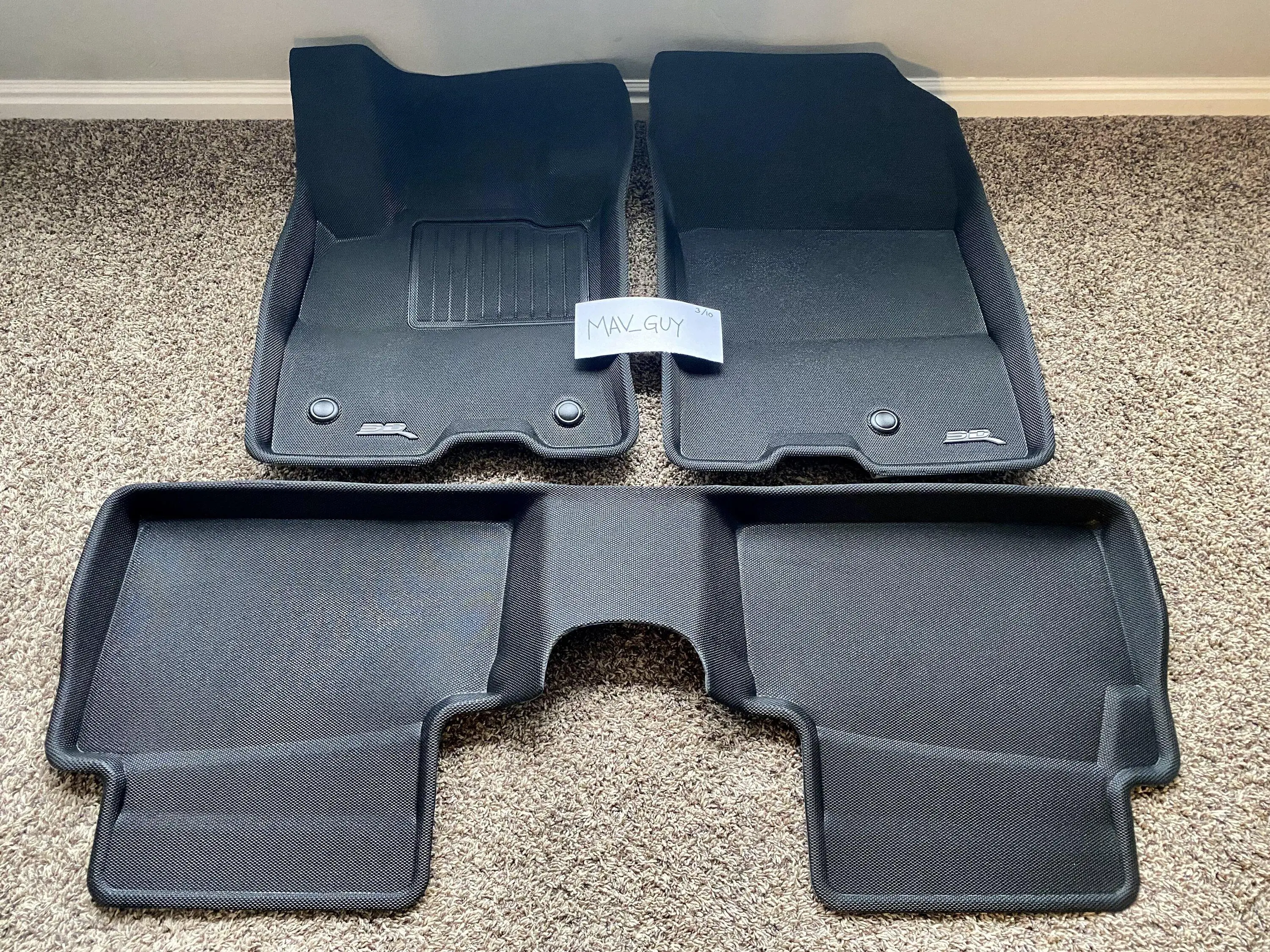 Ford Maverick 3D Design Custom Floor Mats (TruXedo Style) - Hybrid & MORE FloorMats_1_NAME
