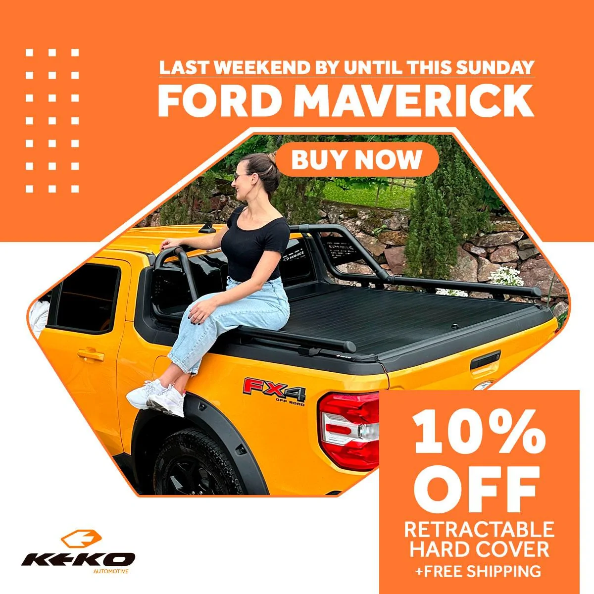 Ford Maverick Bed Cover Ford Maverick with 10% OFF Maverick-Capota-2